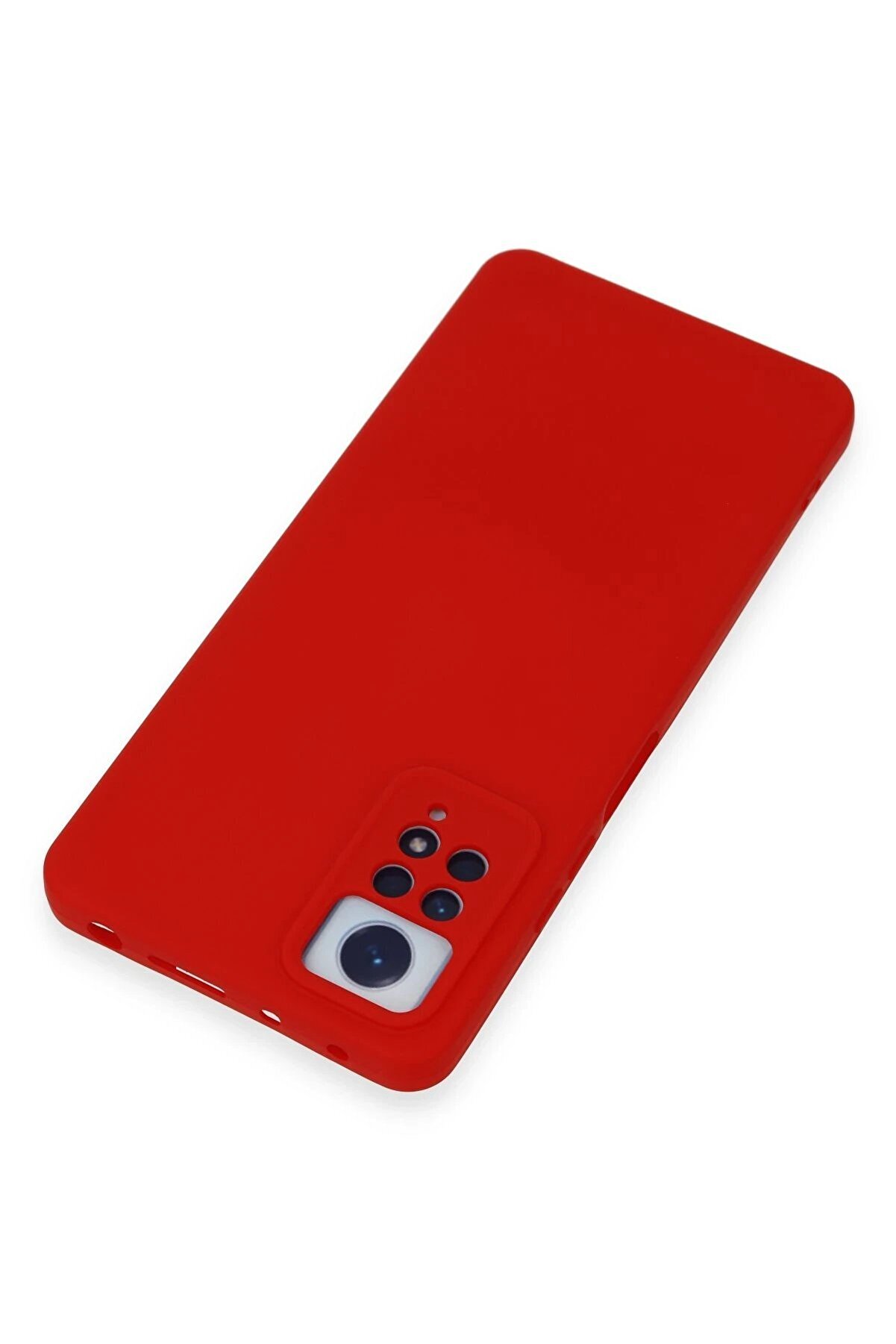 Xi̇aomi̇ Redmi̇ Note 12 Pro 4G Kılıf Nano İçi̇ Kadi̇fe Si̇li̇kon - Kırmızı - Dropx4245-3321