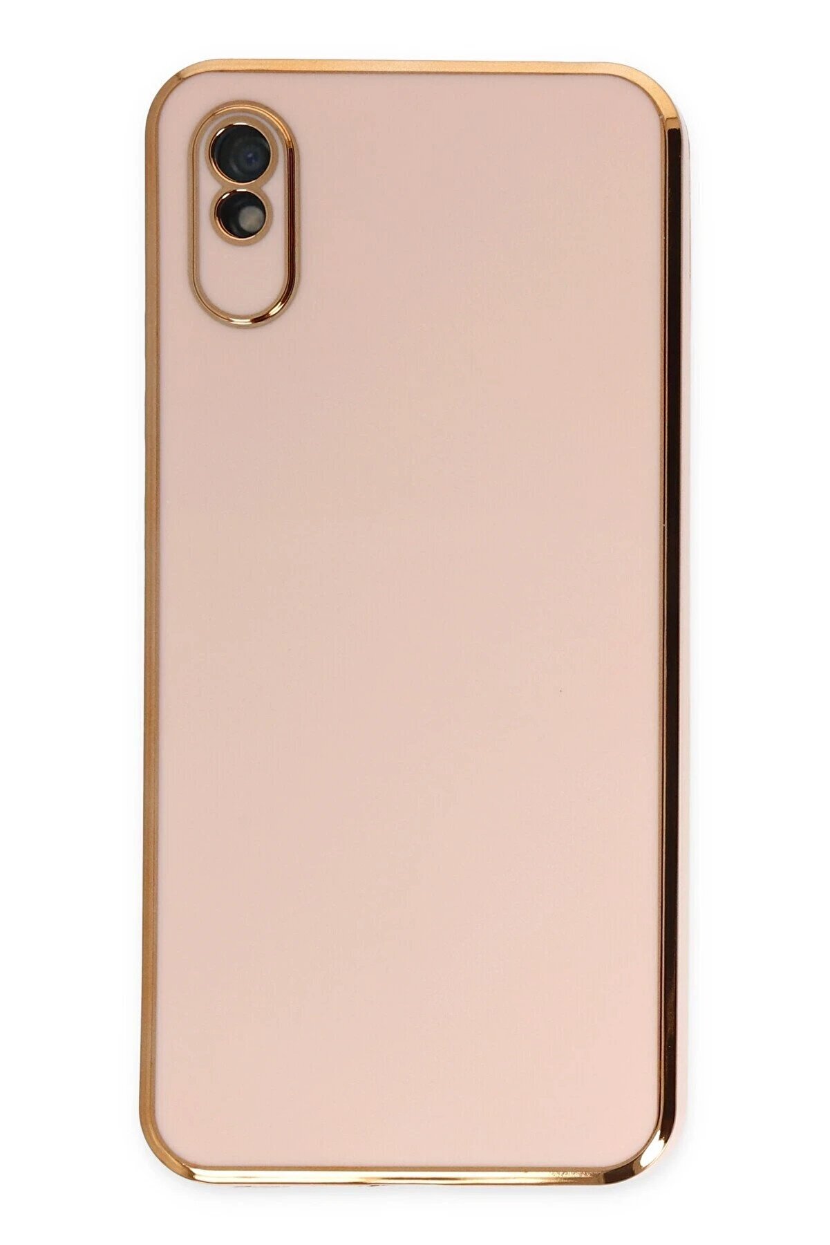 CepteToptan Xiaomi Redmi 9A Kılıf Volet Silikon - Pembe - DROPX8874-1977