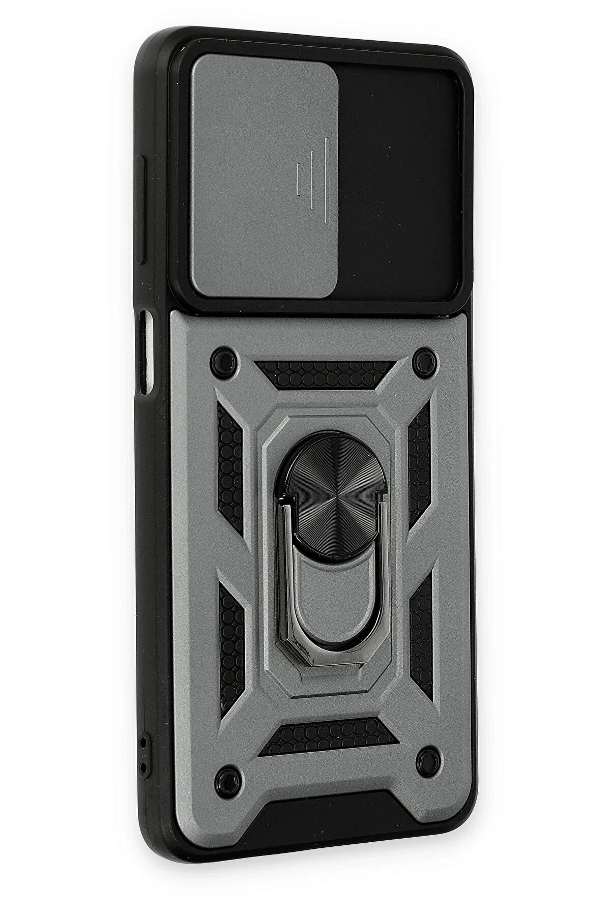 Samsung Galaxy M52 5G Kılıf Pars Lens Y&uuml;z&uuml;kl&uuml; Si̇li̇kon - G&uuml;m&uuml;ş - Dropx3984-1541