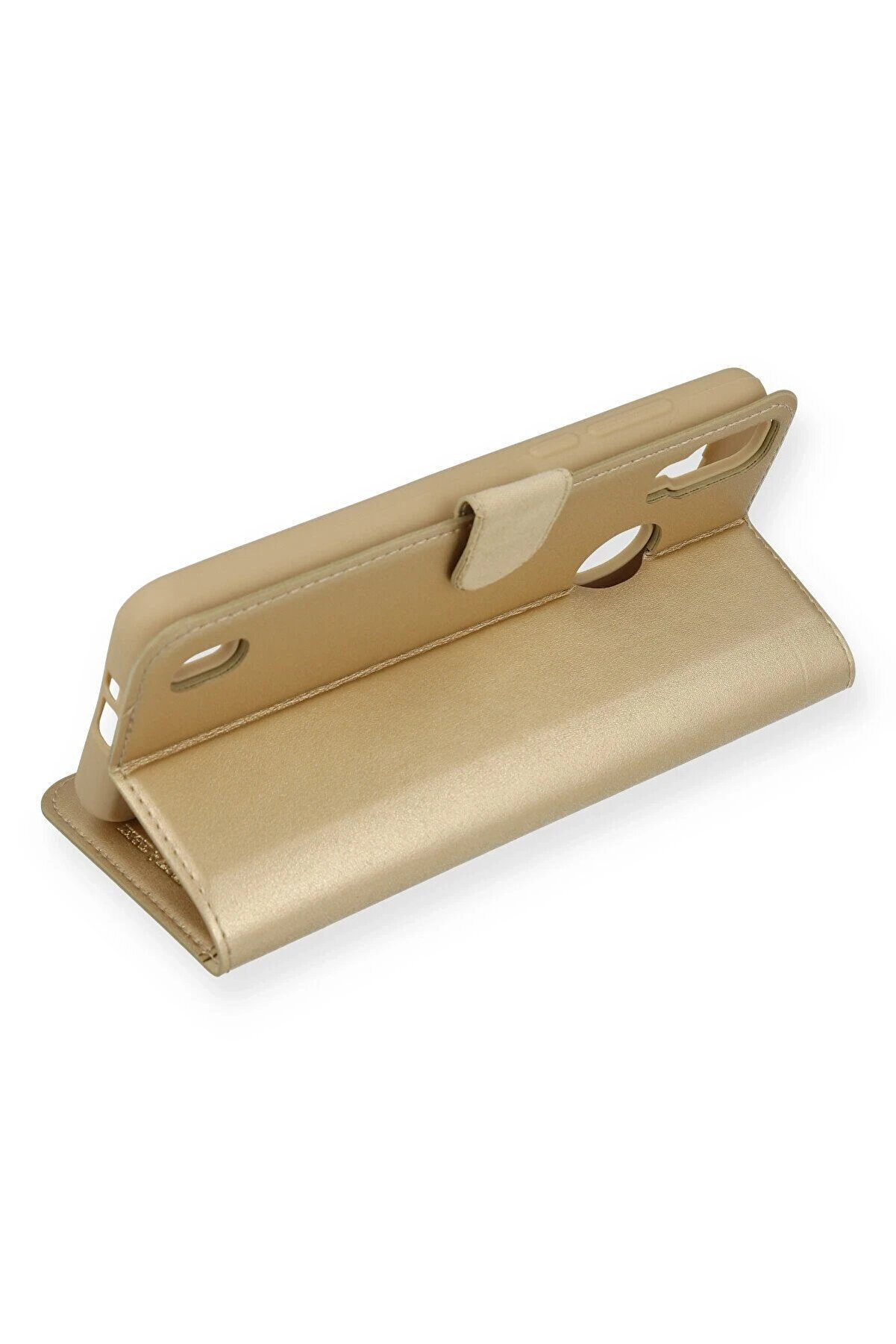 Reeder P13 Blue Kılıf Trend S Plus Kapaklı Kılıf - Gold - Dropx6756-4899