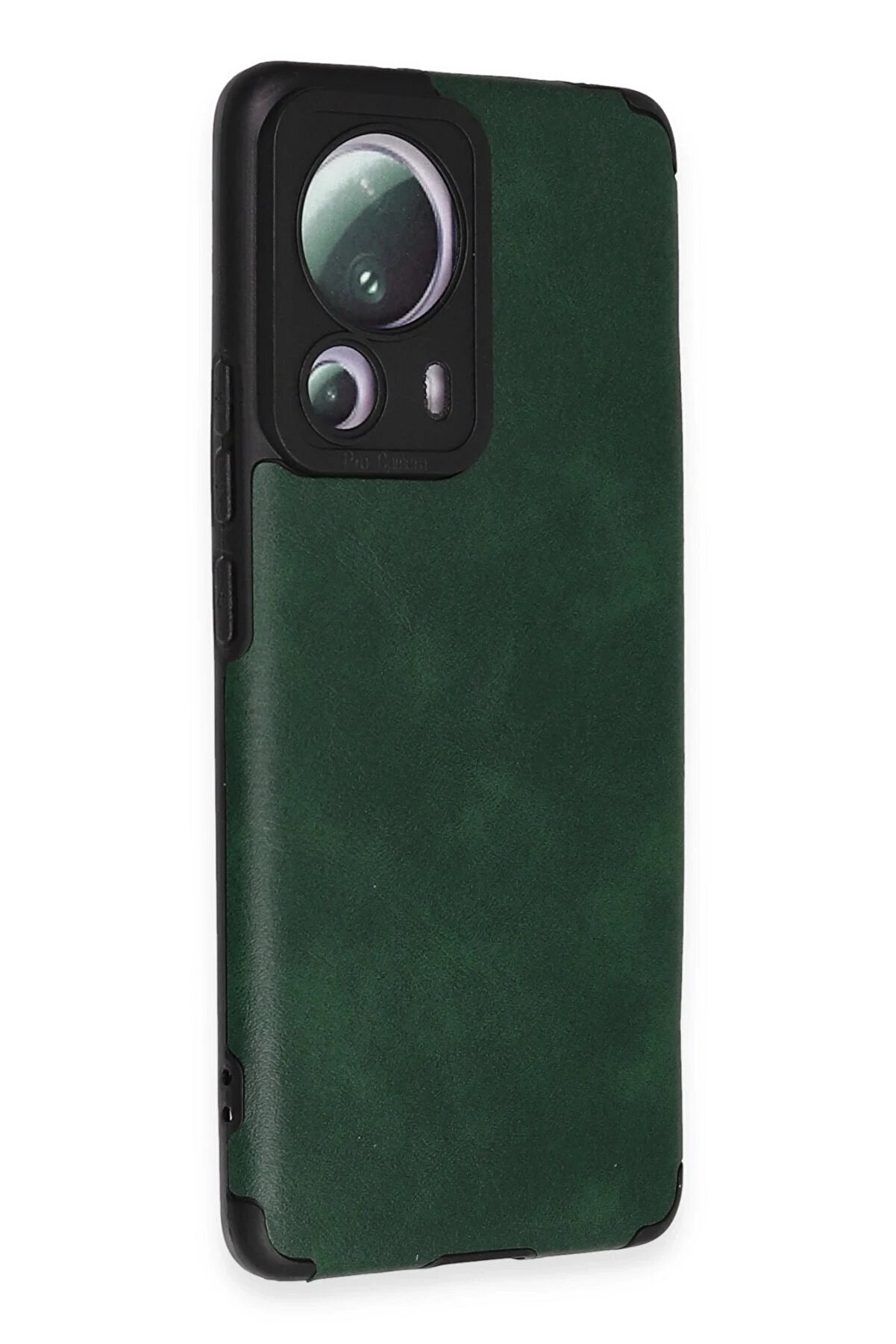 Xi̇aomi̇ Mi̇ 13 Li̇te Kılıf Loop Deri̇ Si̇li̇kon - Yeşi̇l - Dropx2099-5134