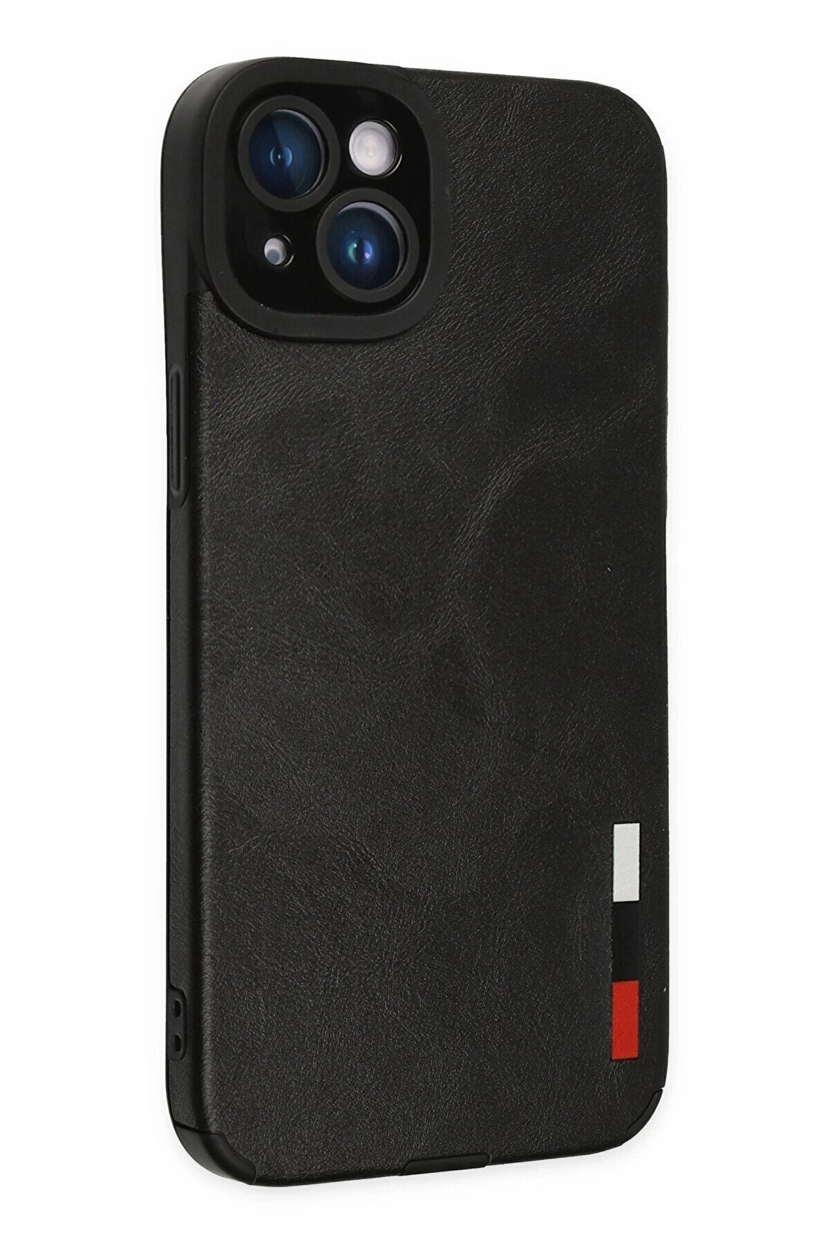 İphone 14 Plus Kılıf Loop Deri̇ Si̇li̇kon - Si̇yah - Dropx5556-9490