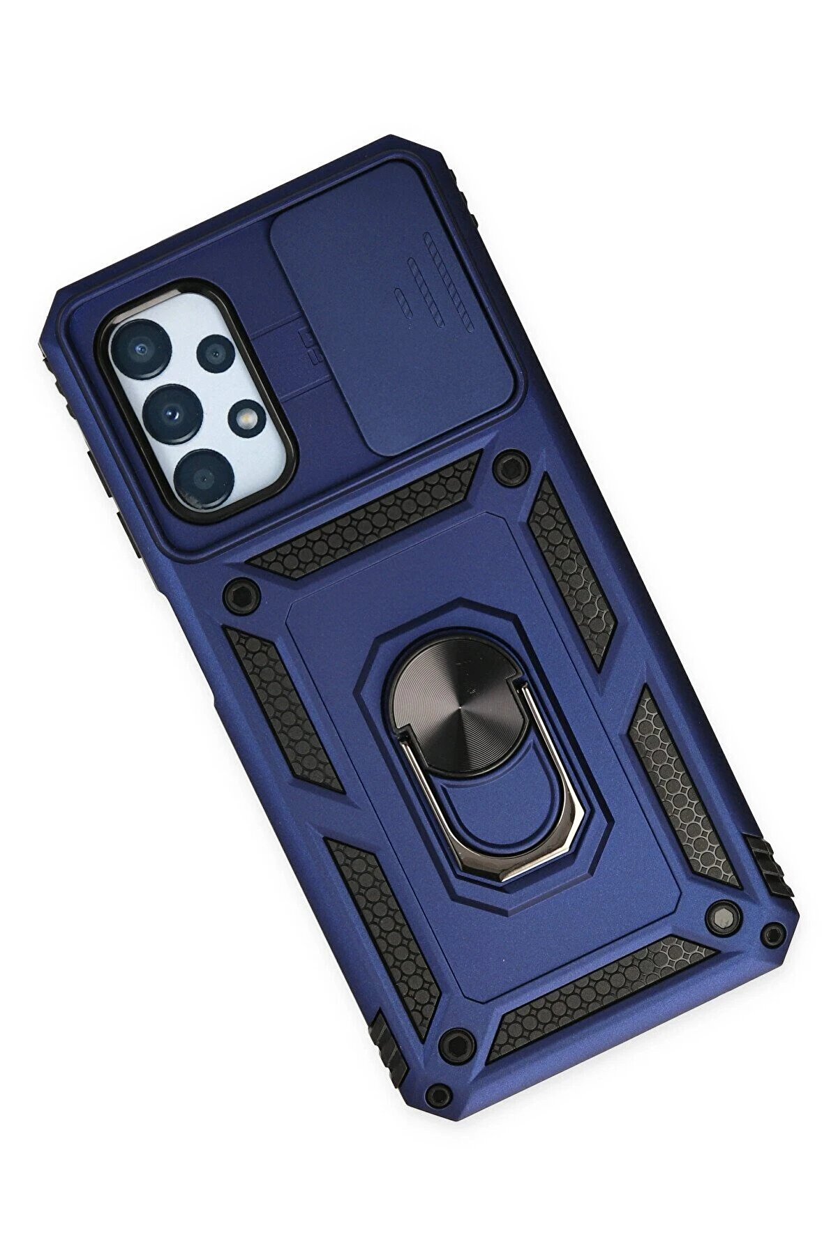 Samsung Galaxy A13 4G Kılıf Pars Lens Y&uuml;z&uuml;kl&uuml; Si̇li̇kon - Laci̇vert - Dropx7159-8903