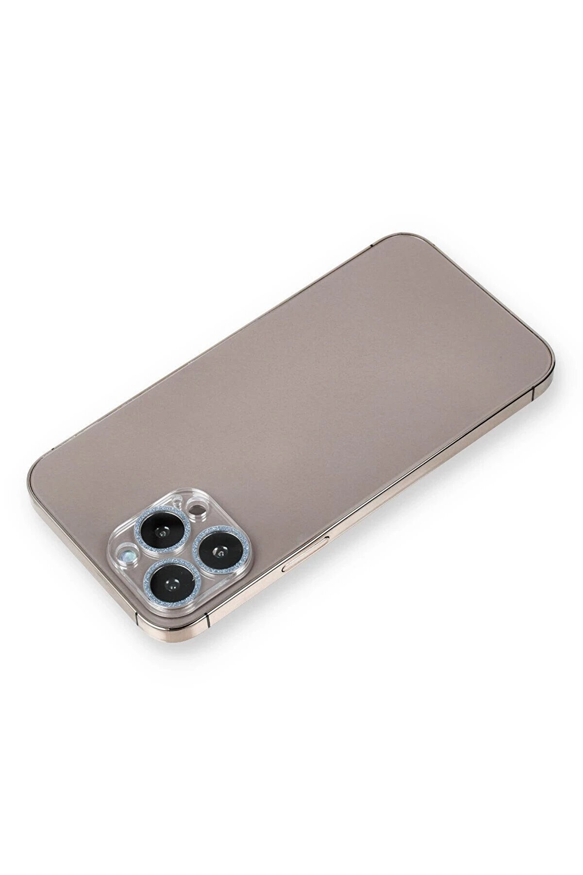 CepteToptan iPhone 12 Pro Max Shine Kamera Lens Koruma Cam - Sierra Blue - DROPX2213-7508