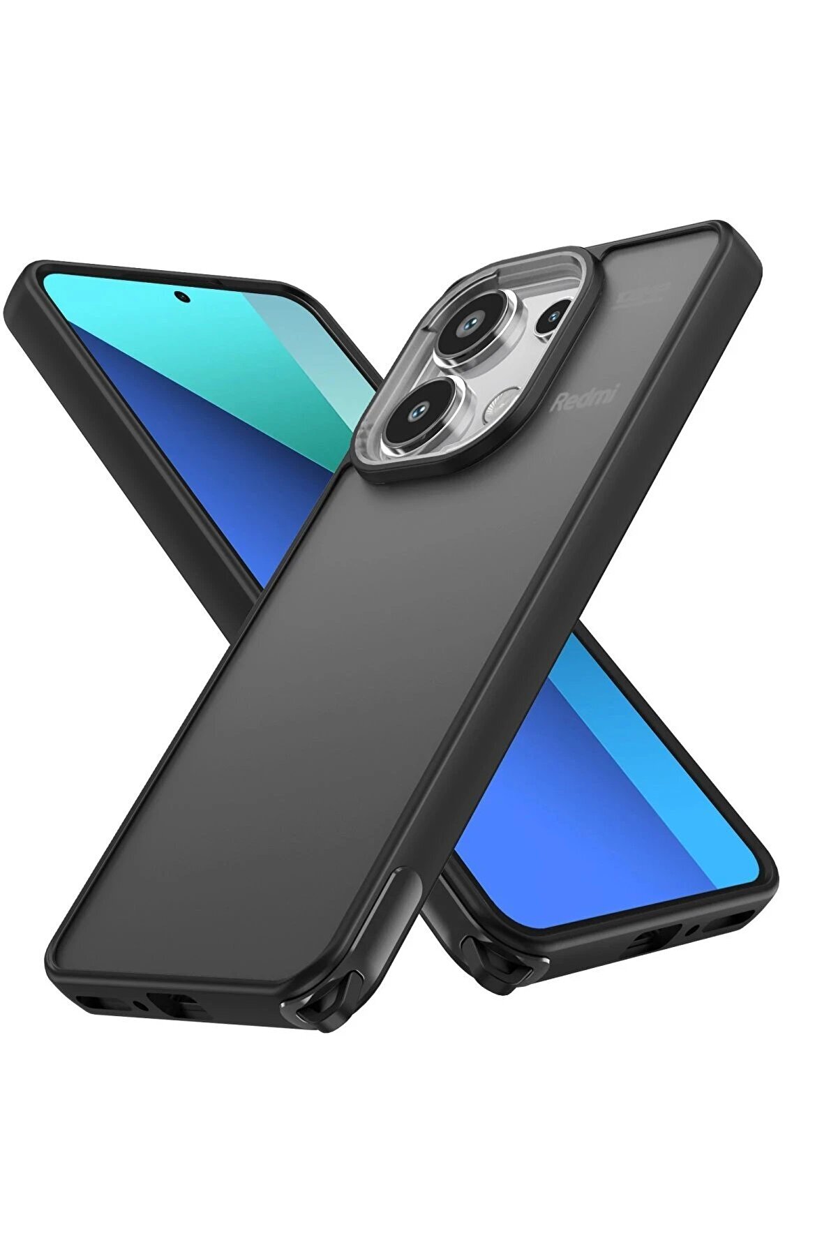 CepteToptan Xiaomi Redmi Note 13 Pro 4G Kılıf Elegant Kapak - Siyah - DROPX9139-7541