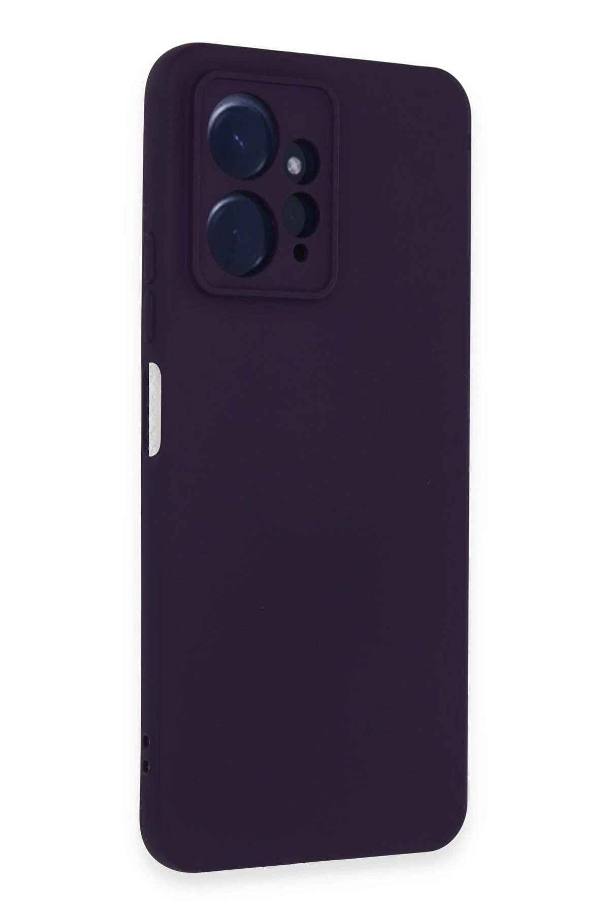 Xi̇aomi̇ Redmi̇ Note 12 4G Kılıf Nano İ&ccedil;i̇ Kadi̇fe Si̇li̇kon - Mor - Dropx7605-3535