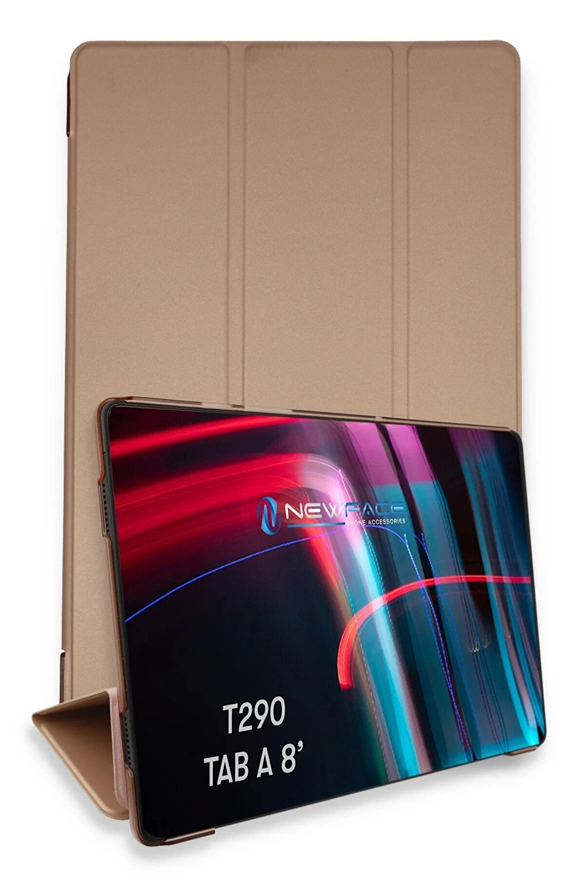 CepteToptan Samsung Galaxy T290 Tab A 8 Kılıf Tablet Smart Kılıf - Rose Gold - DROPX8696-4001