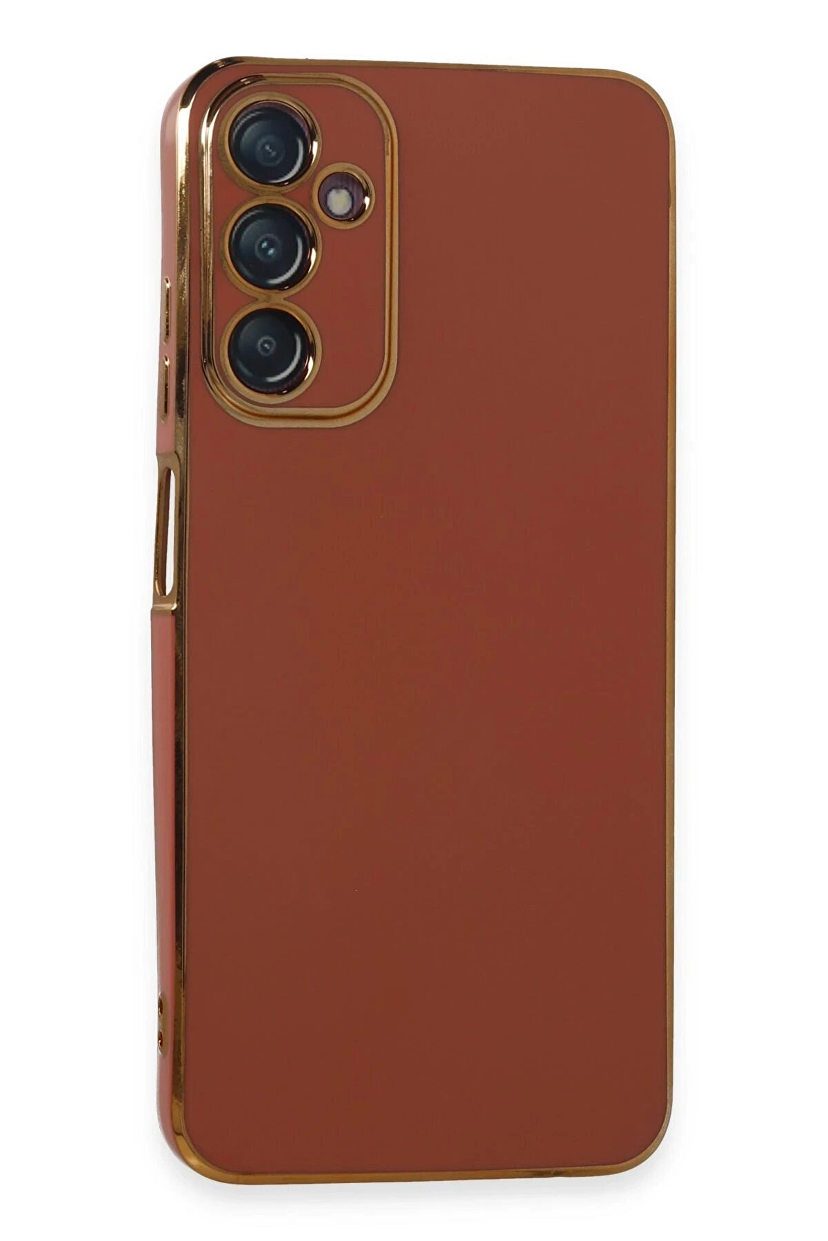 CepteToptan Samsung Galaxy A05S Kılıf Volet Silikon - Kırmızı - DROPX8238-2304