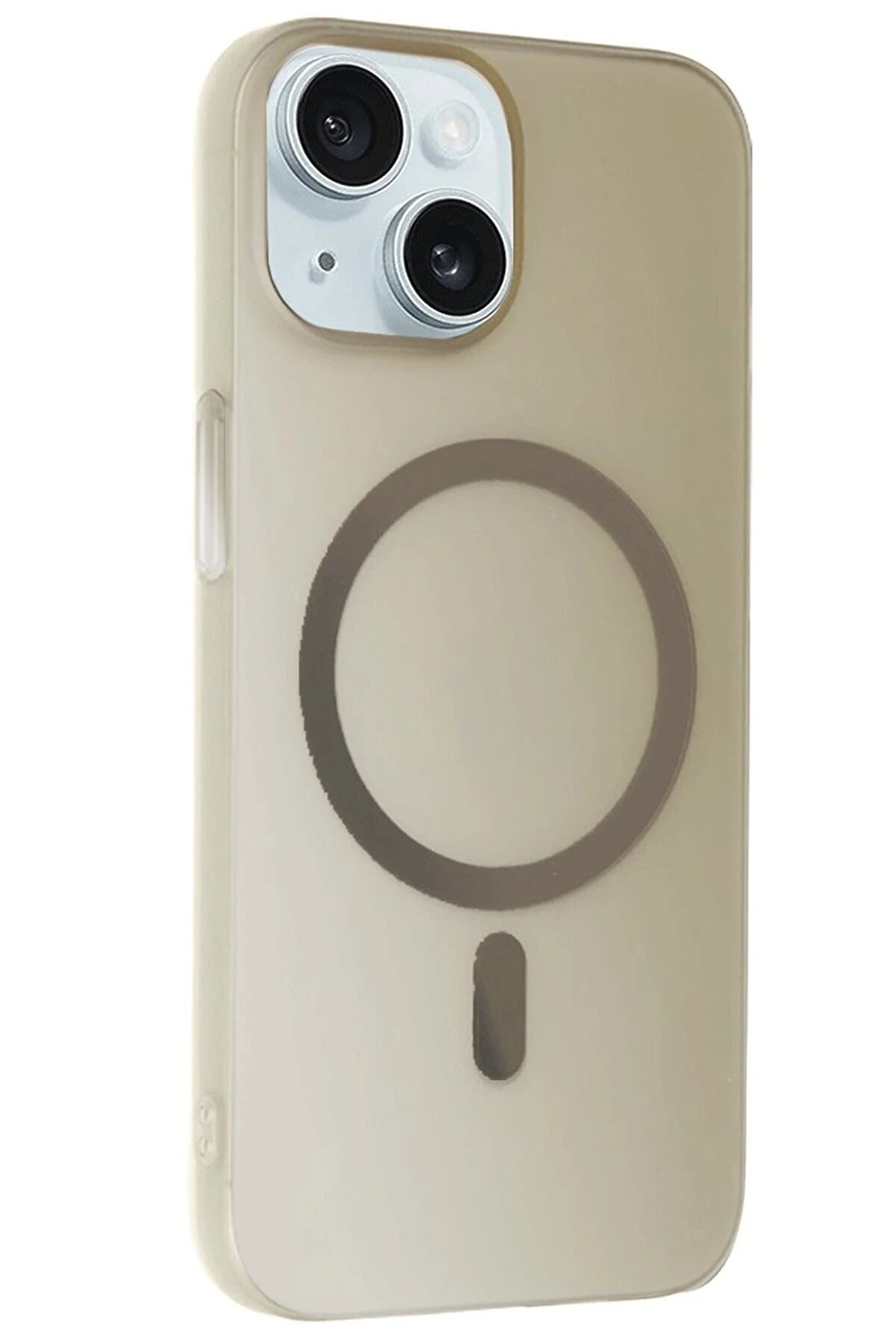 CepteToptan iPhone 15 Plus Tuna PC Slim Magsafe Kapak - Titan Gri - rovex7849-4041