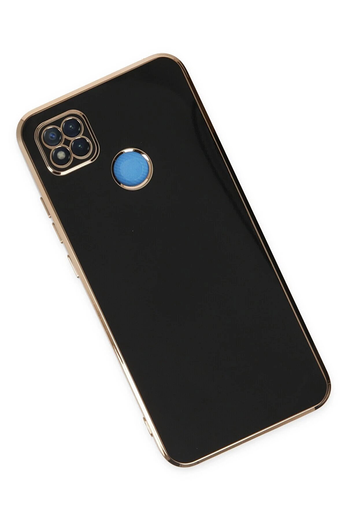 Xi̇aomi̇ Redmi̇ 9C Kılıf Volet Si̇li̇kon - Si̇yah - Dropx4348-7637