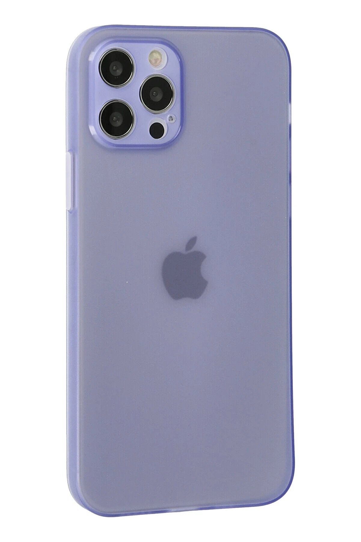 İphone 12 Pro Max Kılıf Si̇li̇kon - Mor - Dropx9952-5231