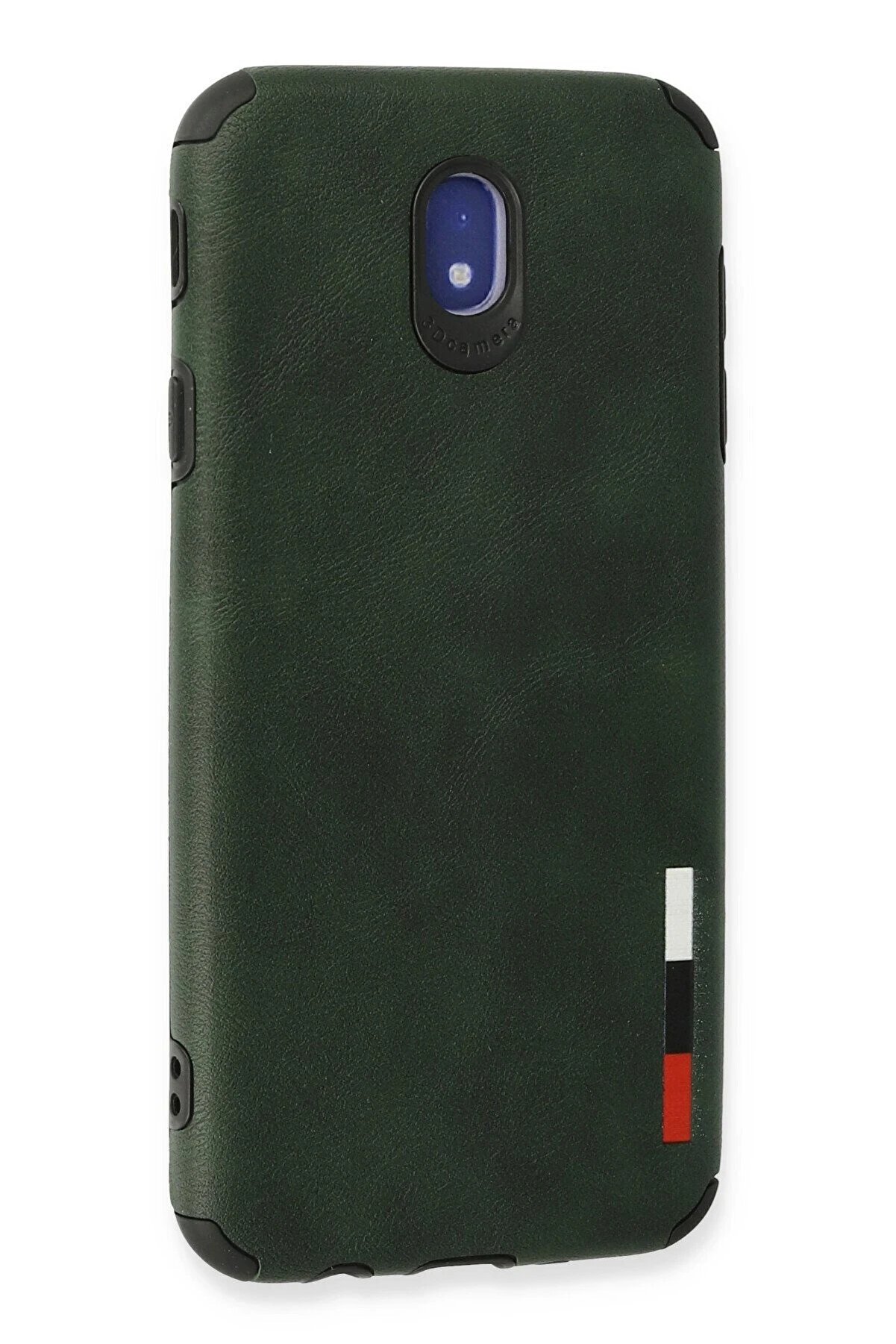 Samsung Galaxy J7 Pro / J730 Kılıf Loop Deri̇ Si̇li̇kon - Yeşi̇l - Dropx4369-1877