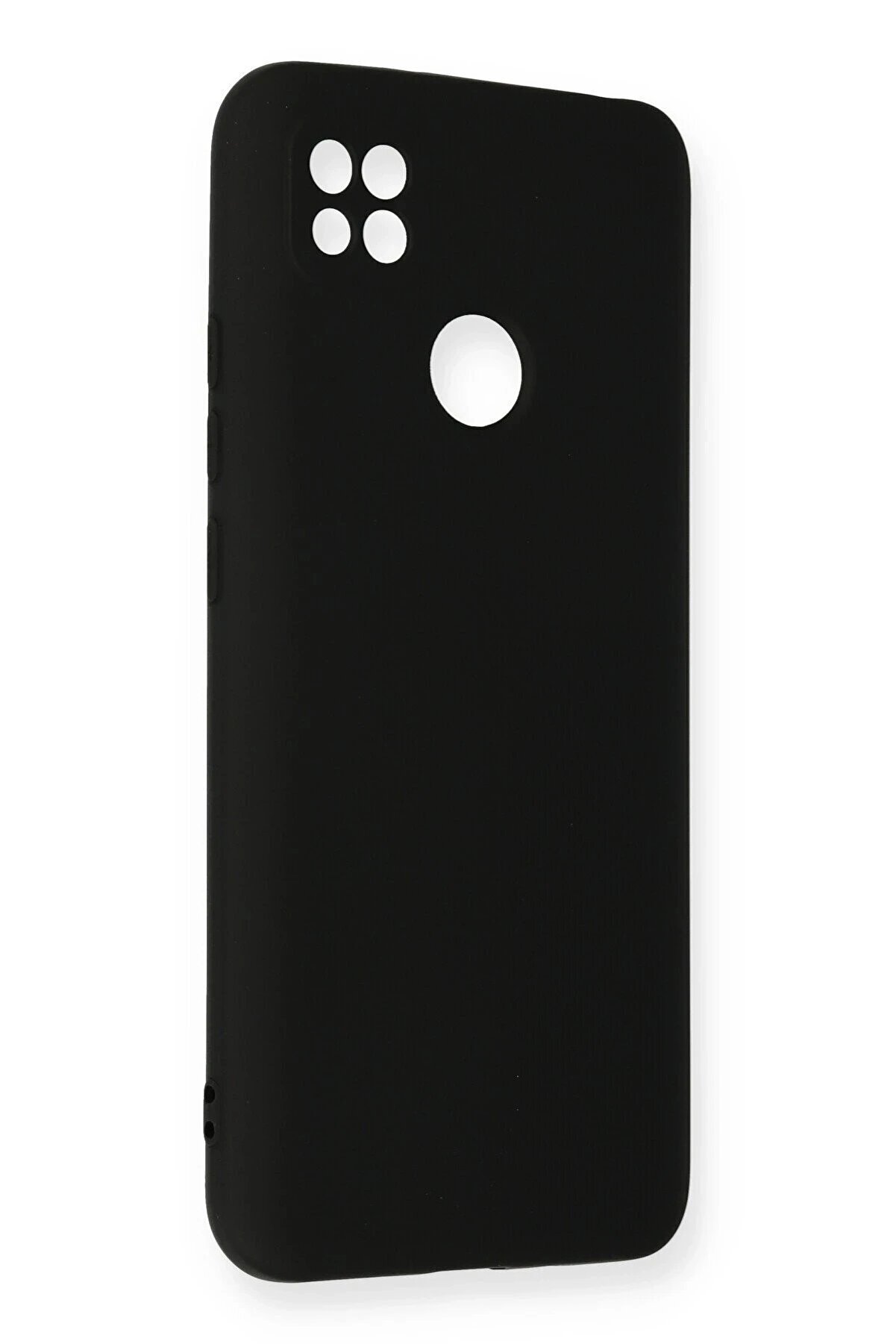 Xi̇aomi̇ Redmi̇ 9C Kılıf Nano İçi̇ Kadi̇fe Si̇li̇kon - Si̇yah - Dropx6954-3564