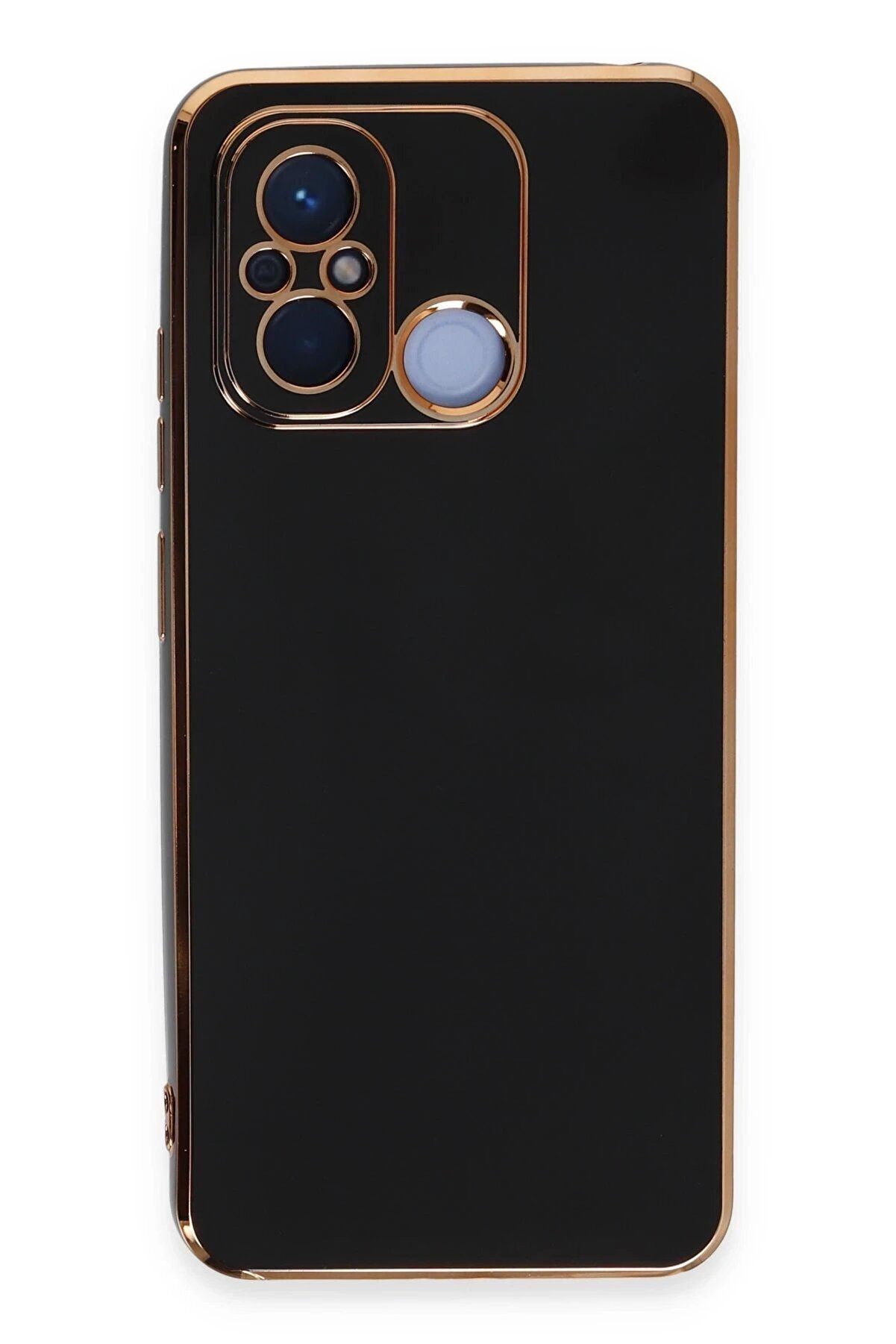 CepteToptan Xiaomi Redmi 12C Kılıf Volet Silikon - Siyah - DROPX5631-3104