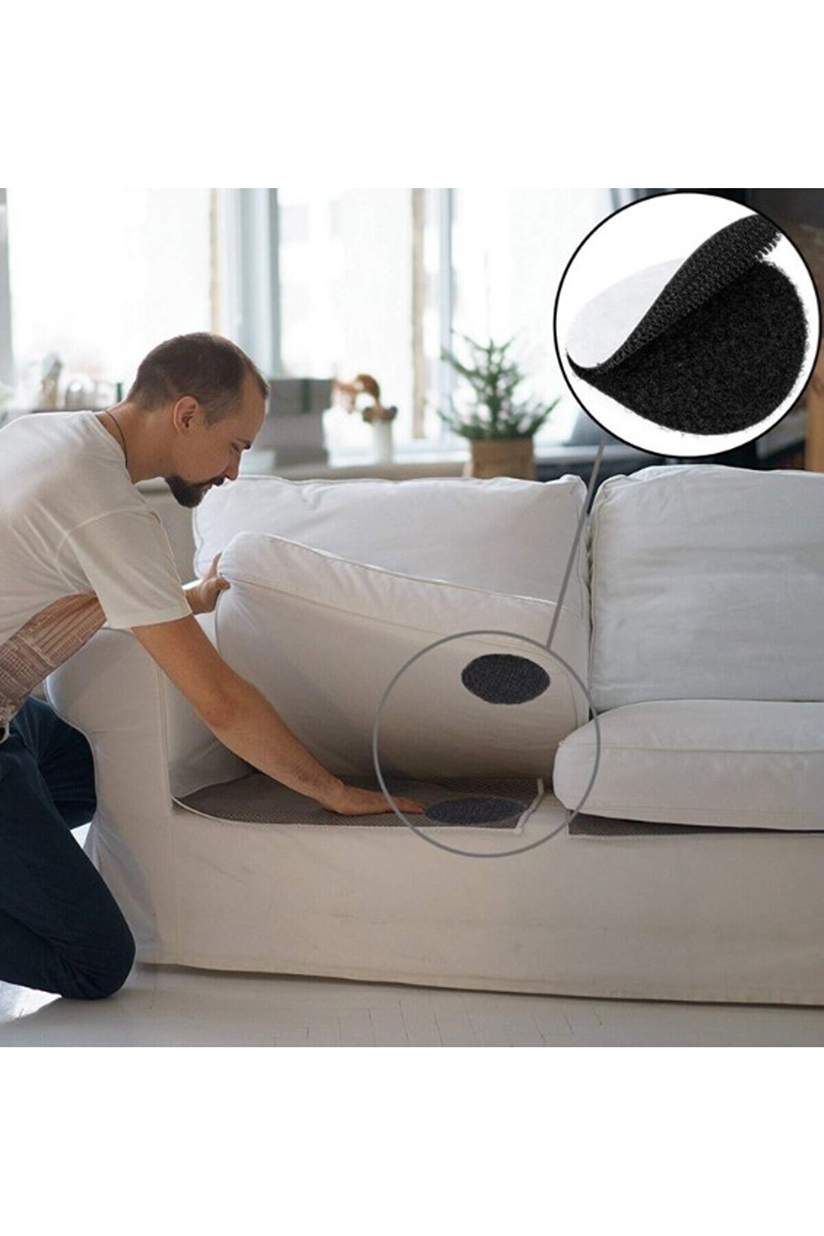 Halı Ki̇li̇m Kaydırmaz Cırt 10 Set Yıkanabi̇li̇r