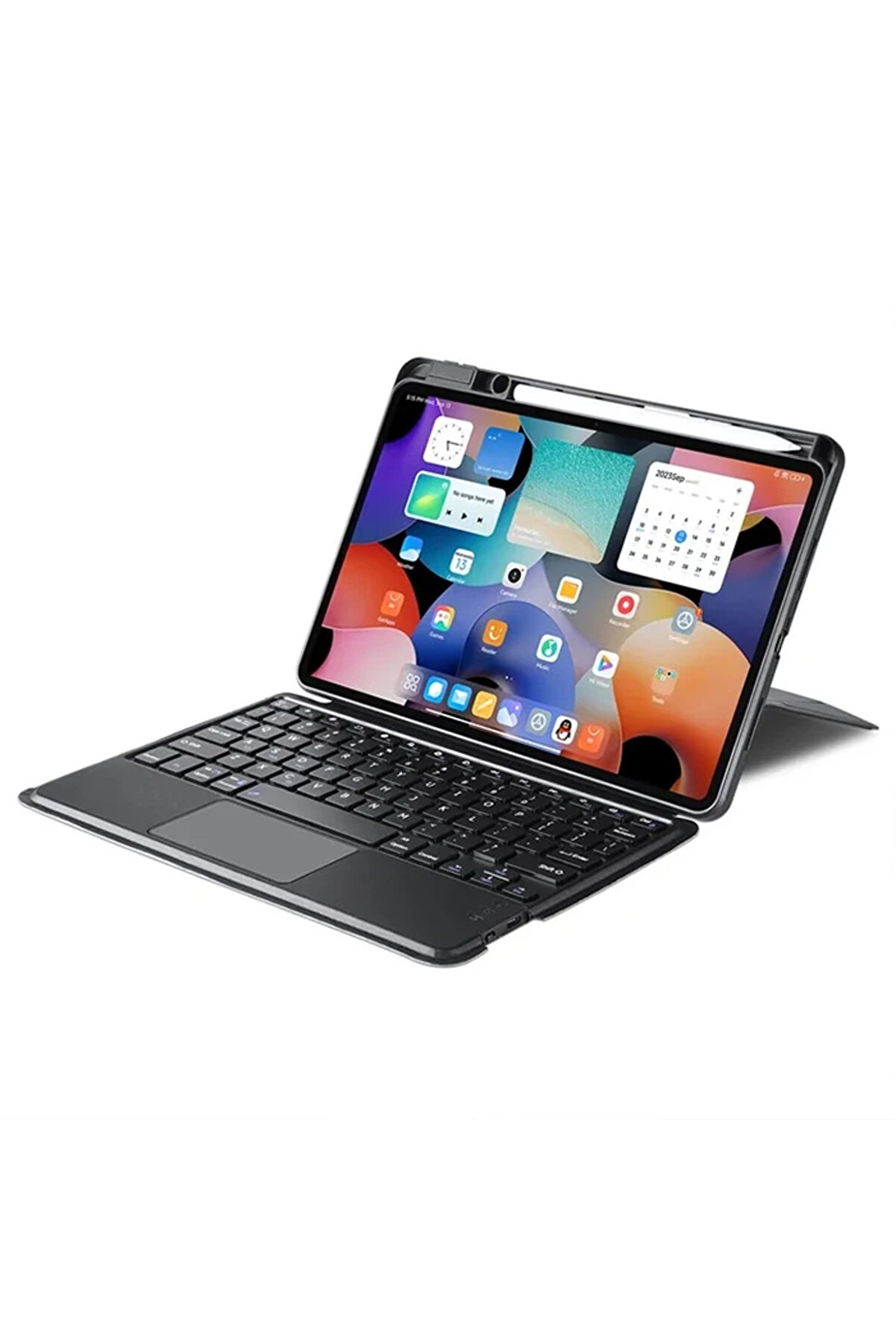 gizmurstore DUX DUCIS Xiaomi Pad 6/6 Pro Ayrılabilir Bluetooth Klavye Touchpad PU Deri Kılıf- - GMS5722-7567