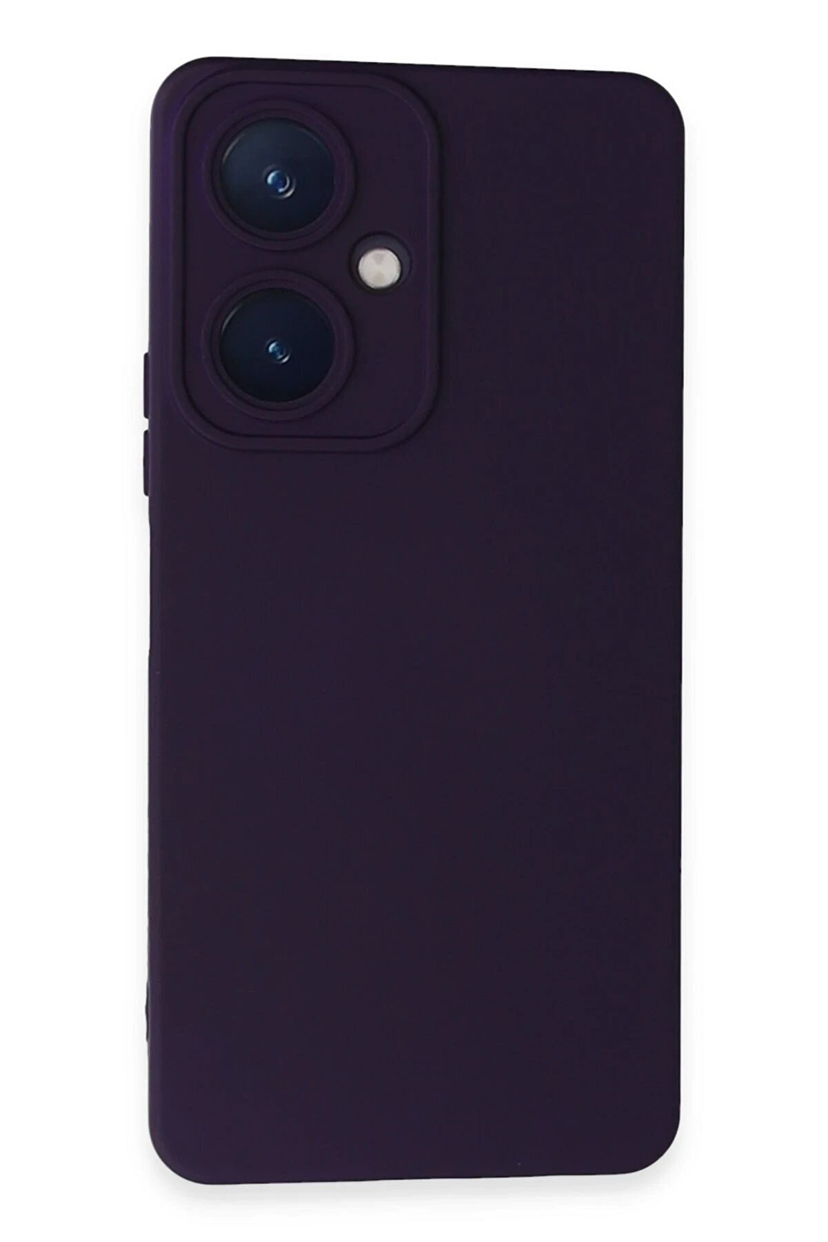 CepteToptan Vivo Y27 Kılıf Nano içi Kadife Silikon - Mor - DROPX6521-8726