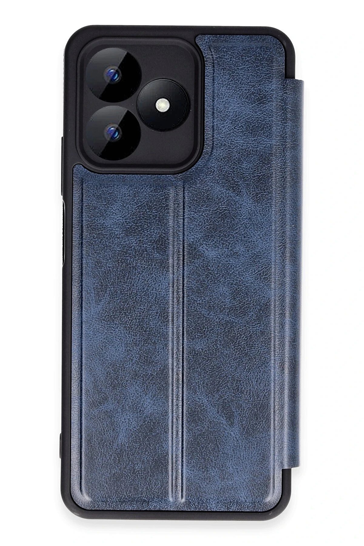 CepteToptan Realme Note 50 4G Kılıf Flip Cover - Lacivert - DROPX8613-4955