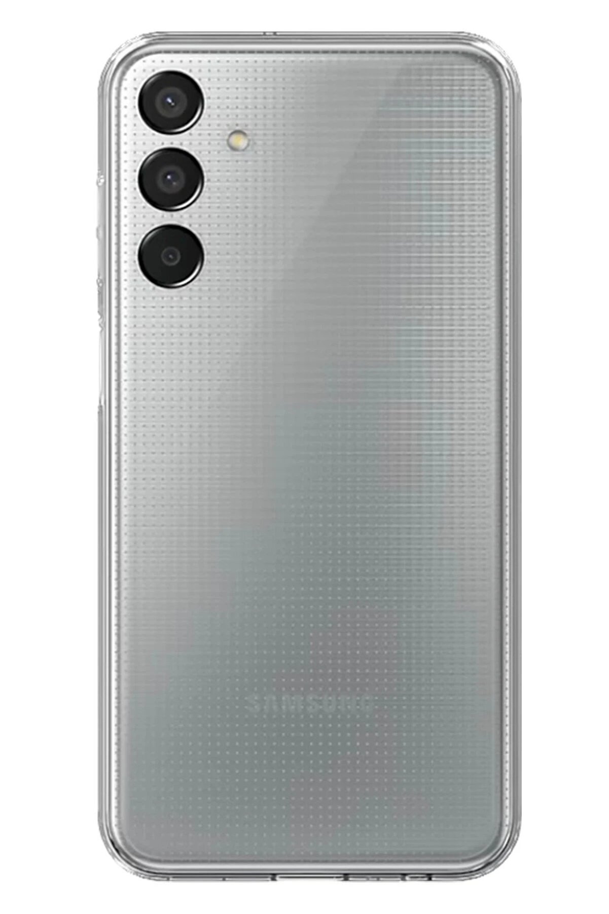 CepteToptan Samsung Galaxy M15 Kılıf L&uuml;x Şeffaf Silikon - DROPX4169-3649