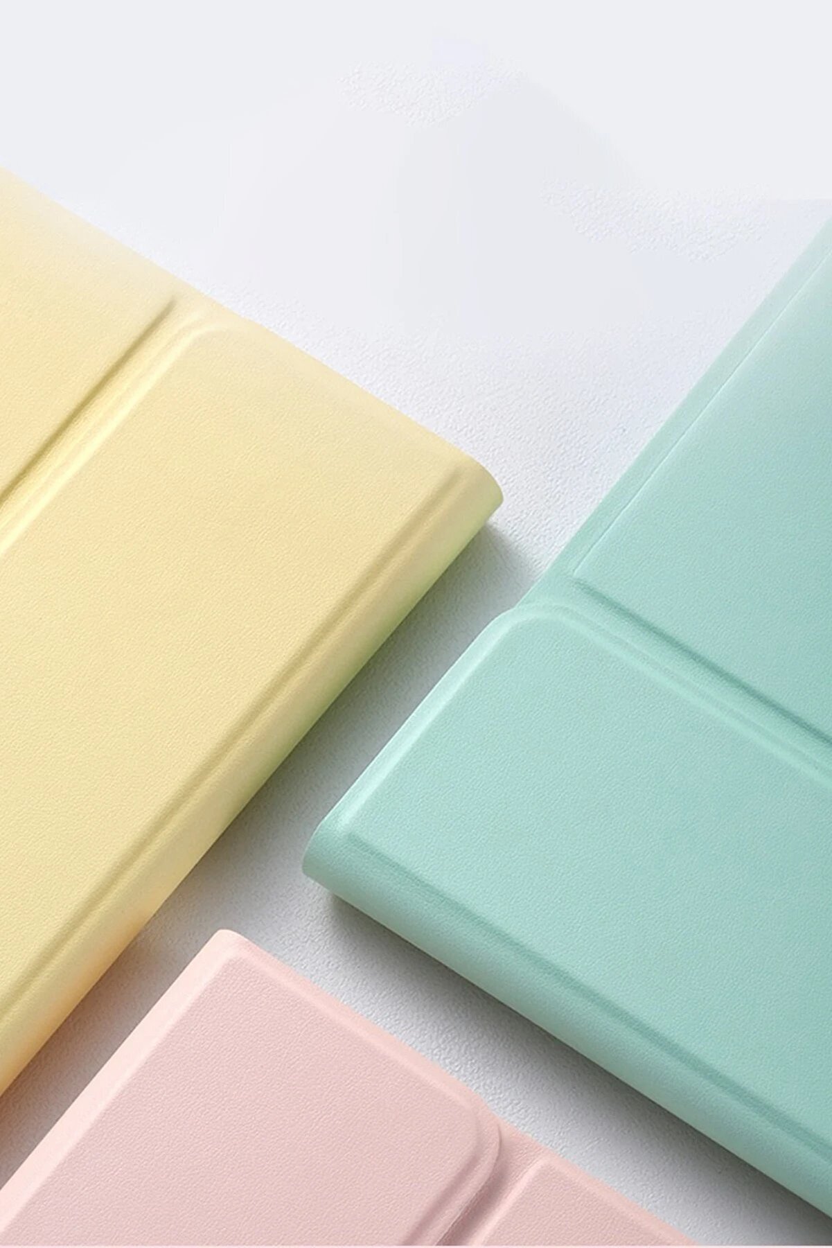 İpad 10.2 (9.Nesi̇l) Kılıf Kc01 Smart Klavyeli̇ Tablet Kılıfı - Açık Yeşi̇l - Dropx8376-2750