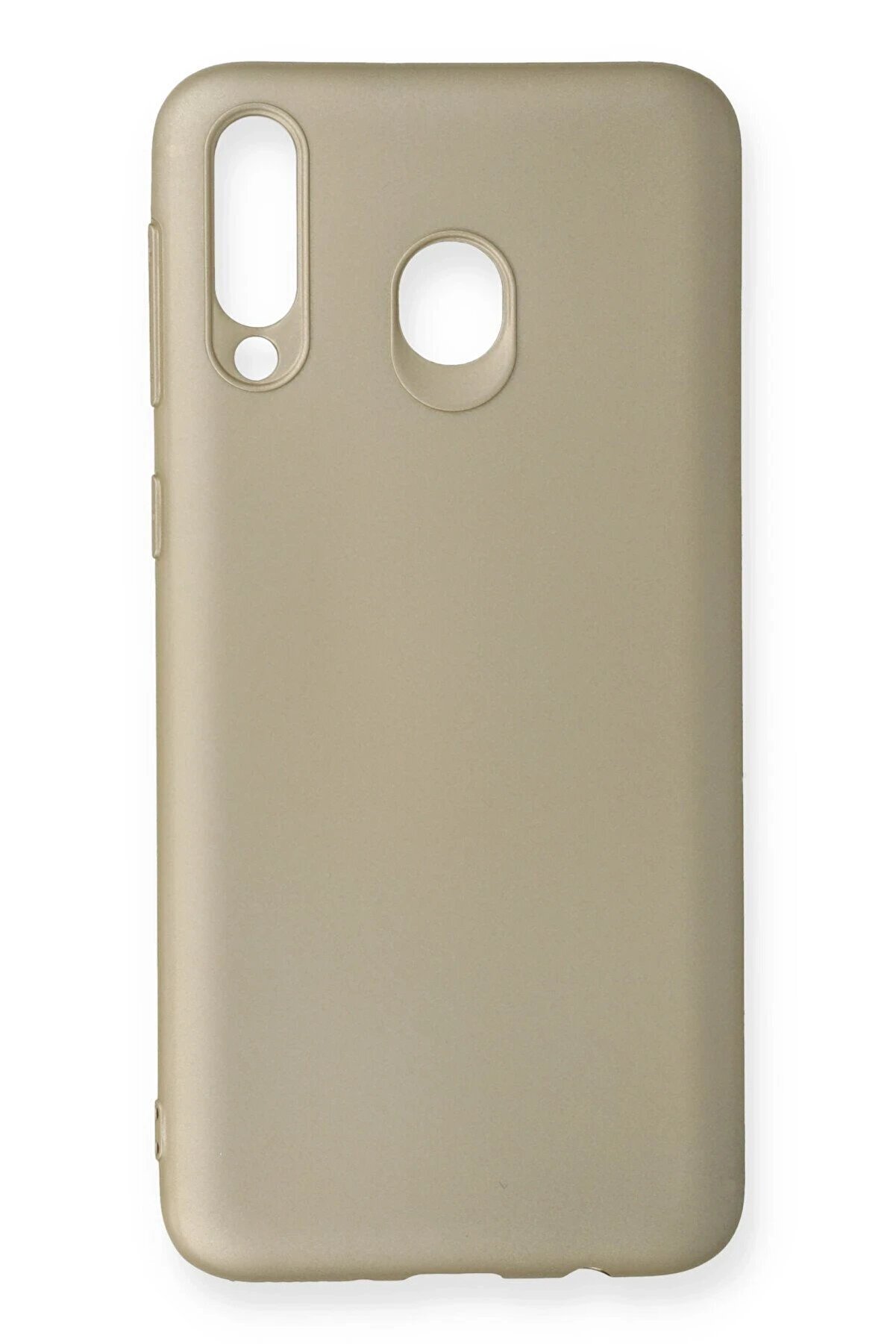 CepteToptan Samsung Galaxy M30 Kılıf First Silikon - Gold - DROPX1509-9357