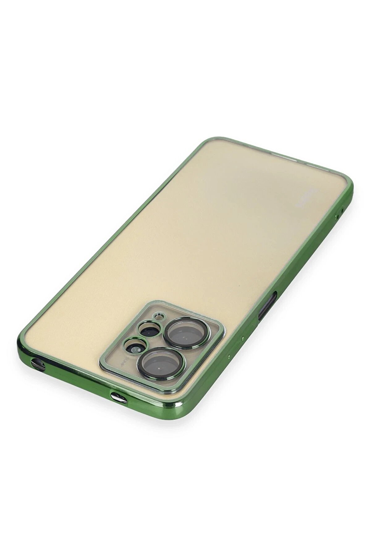 Xi̇aomi̇ Redmi̇ Note 12 4G Kılıf Lensli̇ Si̇li̇kon - Yeşi̇l - Dropx2139-3573