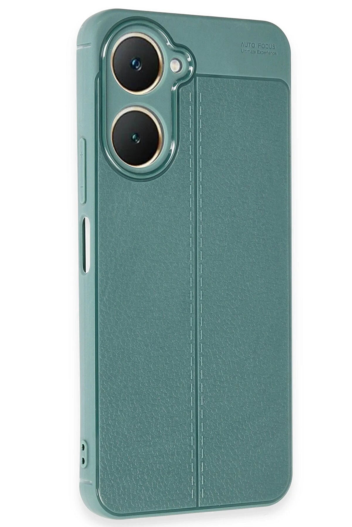 Vi̇vo Y18 Kılıf Auto Focus Kapak - Koyu Yeşi̇l - Dropx6573-5750