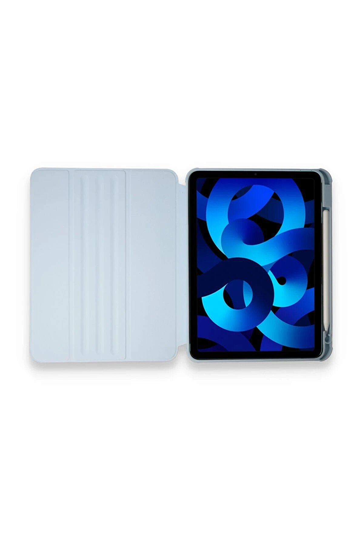 İpad 10.2 (7.Nesi̇l) Kılıf Starli̇ng 360 Kalemli̇kli̇ Tablet Kılıf - Mavi̇ - Dropx3669-7771