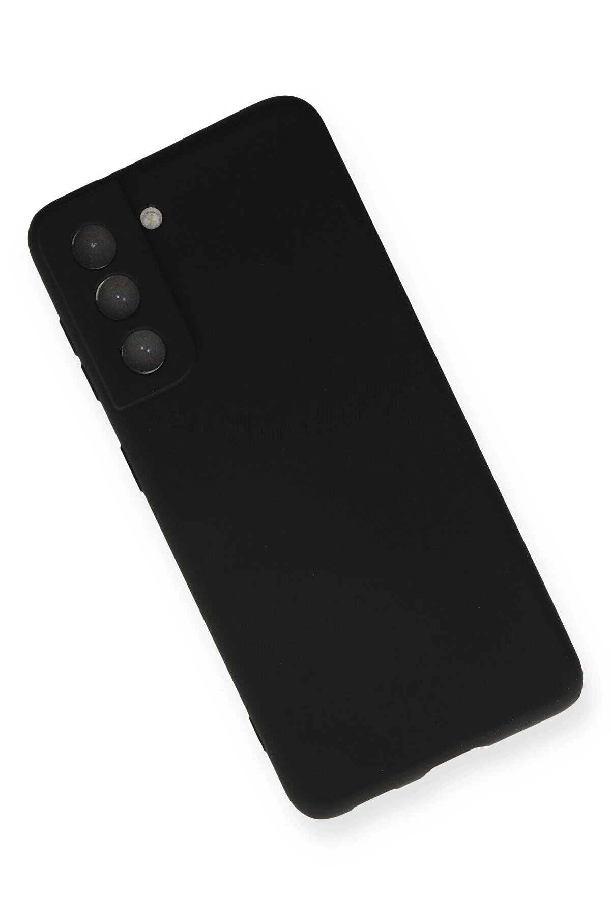 Samsung Galaxy S22 Plus Kılıf Fi̇rst Si̇li̇kon - Si̇yah - Dropx6573-7414