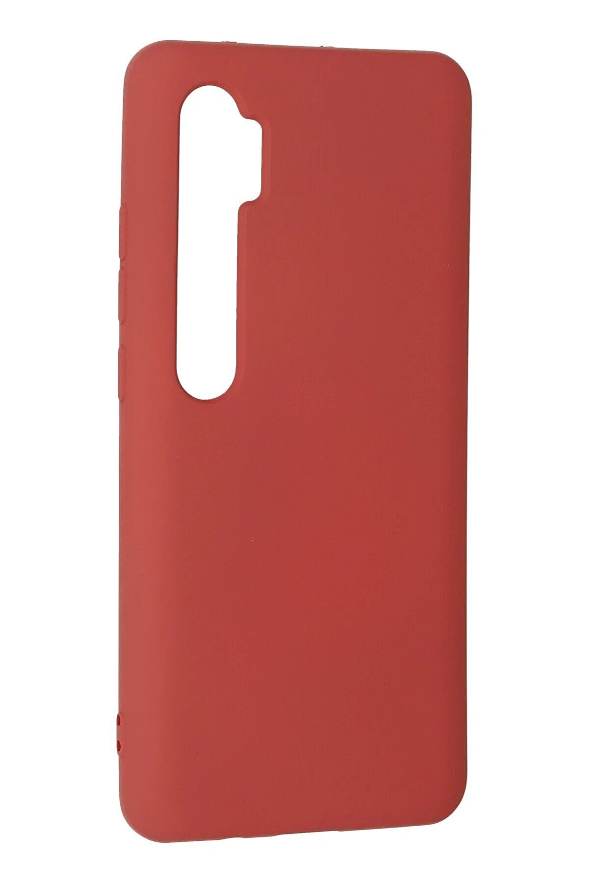 Xi̇aomi̇ Mi̇ Note 10 Li̇te Kılıf Nano İçi̇ Kadi̇fe Si̇li̇kon - Ki̇remi̇t - Dropx3474-1310