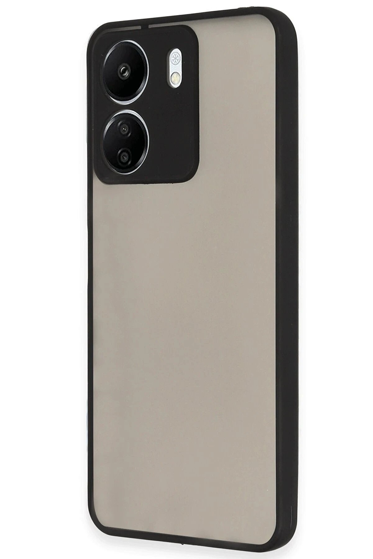 Xi̇aomi̇ Redmi̇ 13C Kılıf Montreal Si̇li̇kon Kapak - Si̇yah - Dropx2894-1998