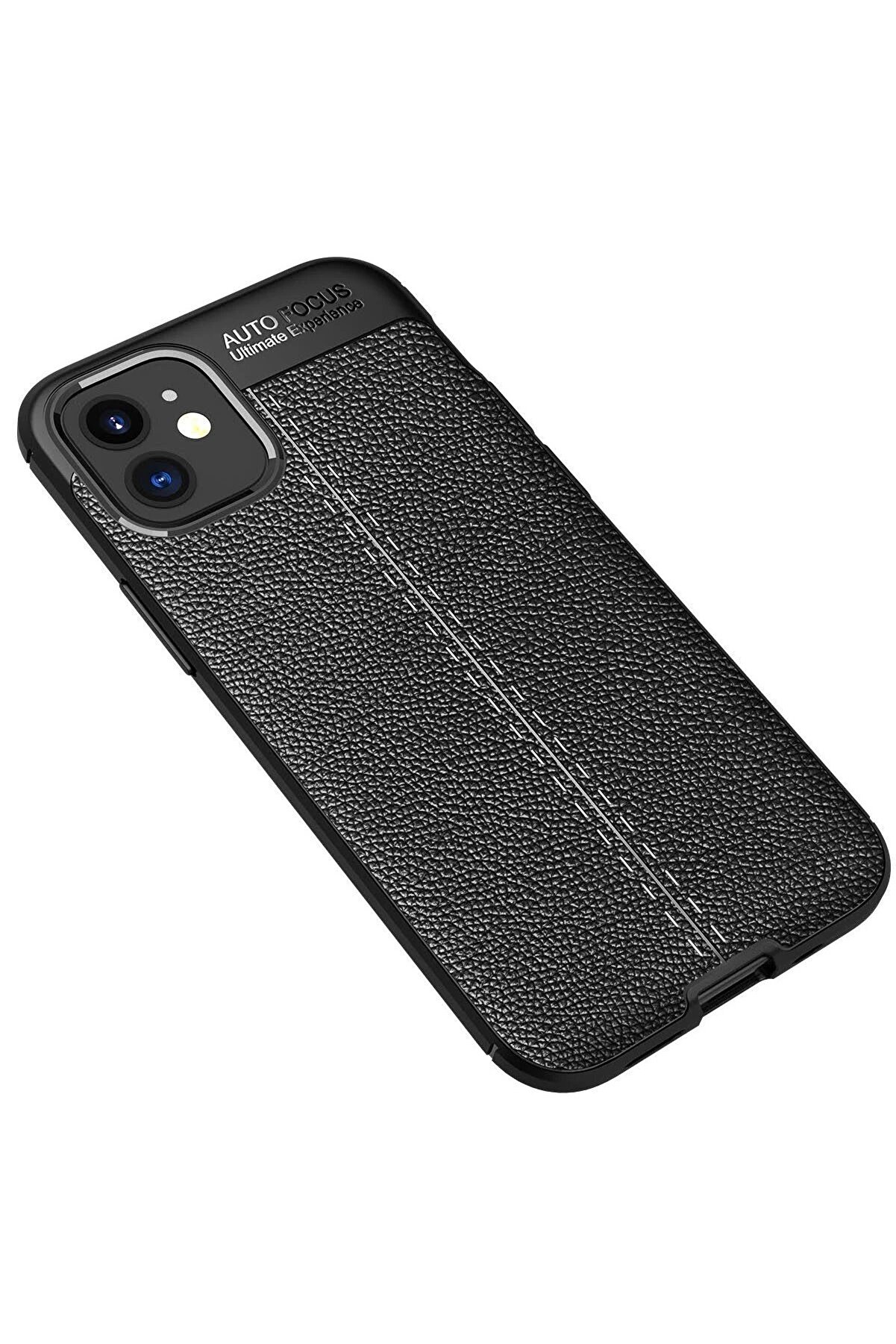 İphone 12 Mi̇ni̇ Kılıf Auto Focus Kapak - Si̇yah - Dropx8906-2968