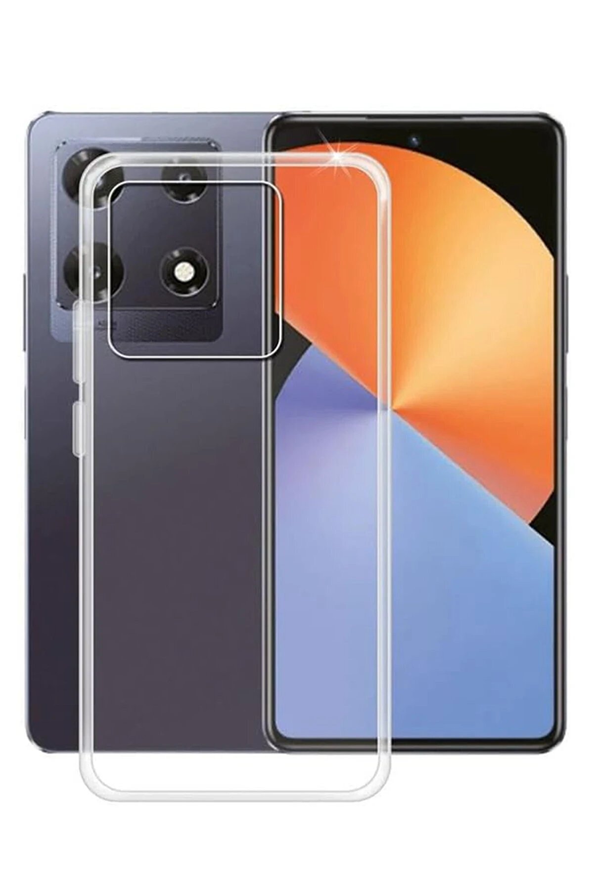 CepteToptan İnfinix Note 30 Pro 4G Kılıf Lüx Şeffaf Silikon - DROPX3774-4343