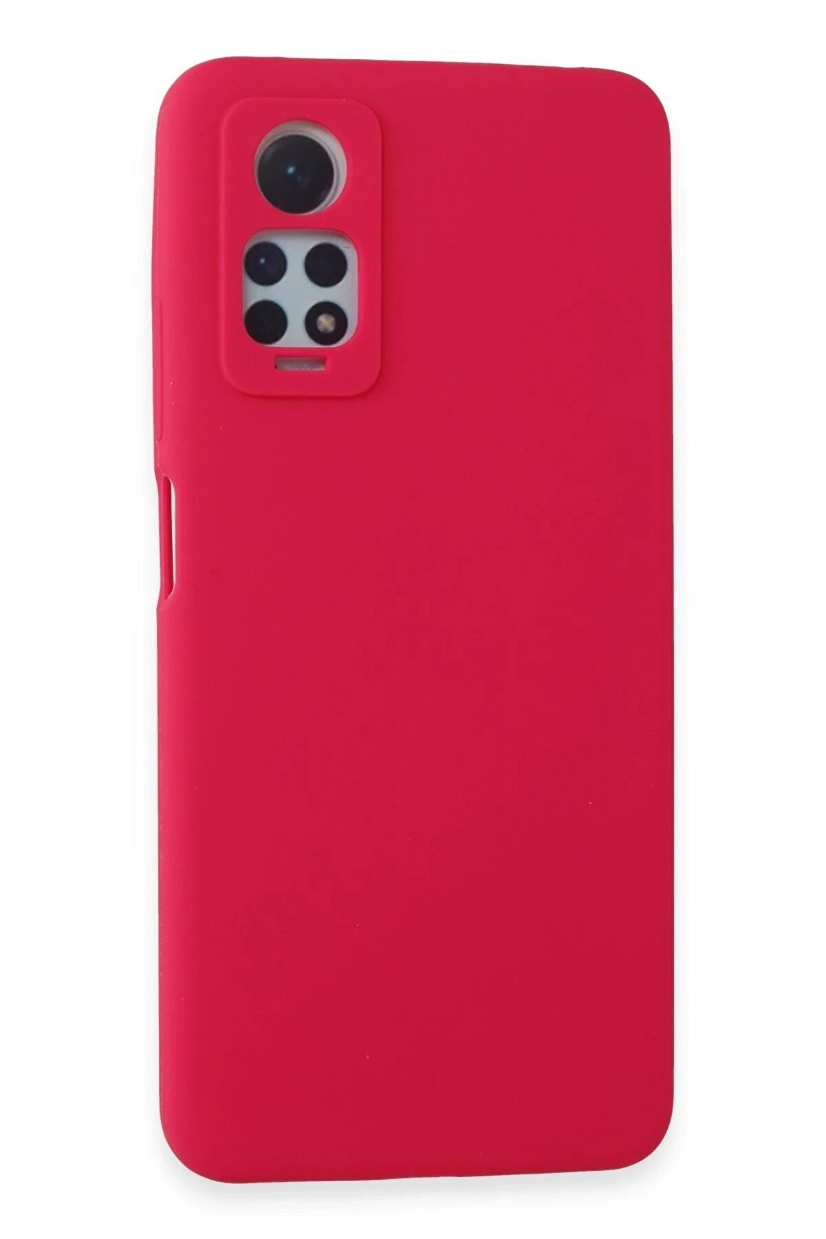 CepteToptan Xiaomi Redmi Note 12 Pro 4G Kılıf Nano i&ccedil;i Kadife Silikon - Pembe - DROPX6000-9716