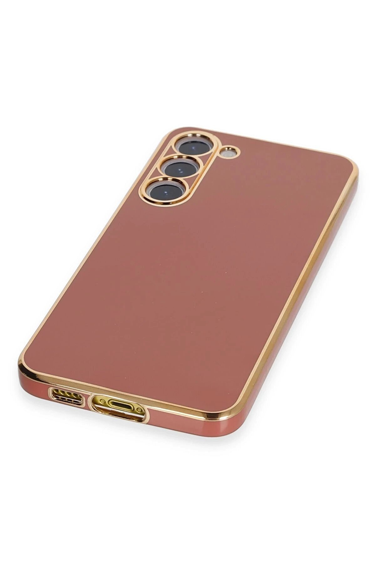 Samsung Galaxy S23 Kılıf Volet Si̇li̇kon - Kırmızı - Dropx7474-1619