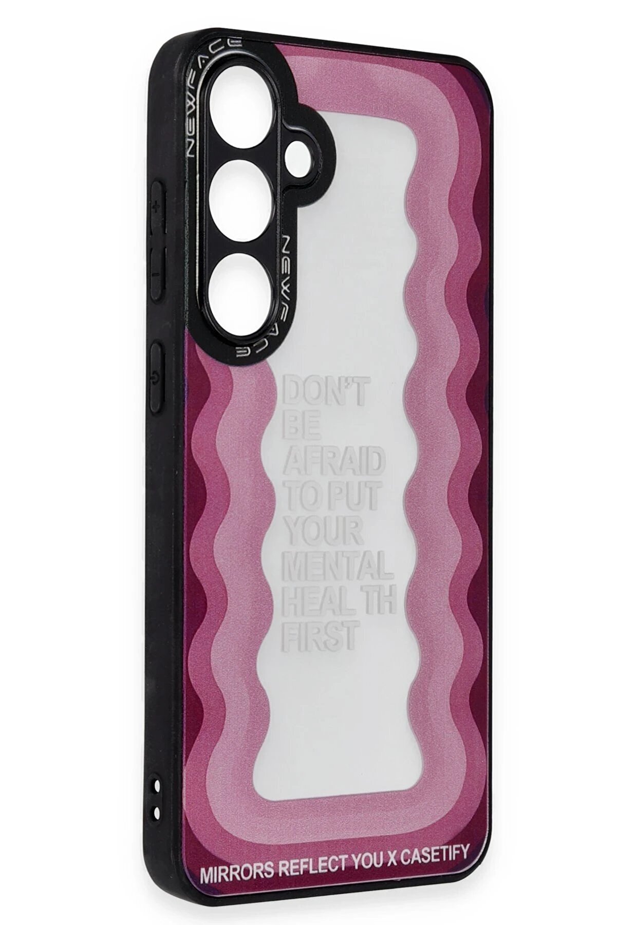 Samsung Galaxy M34 5G Kılıf Mi̇rror Desenli̇ Kapak - Mi̇rror - 11 - Dropx4846-5423