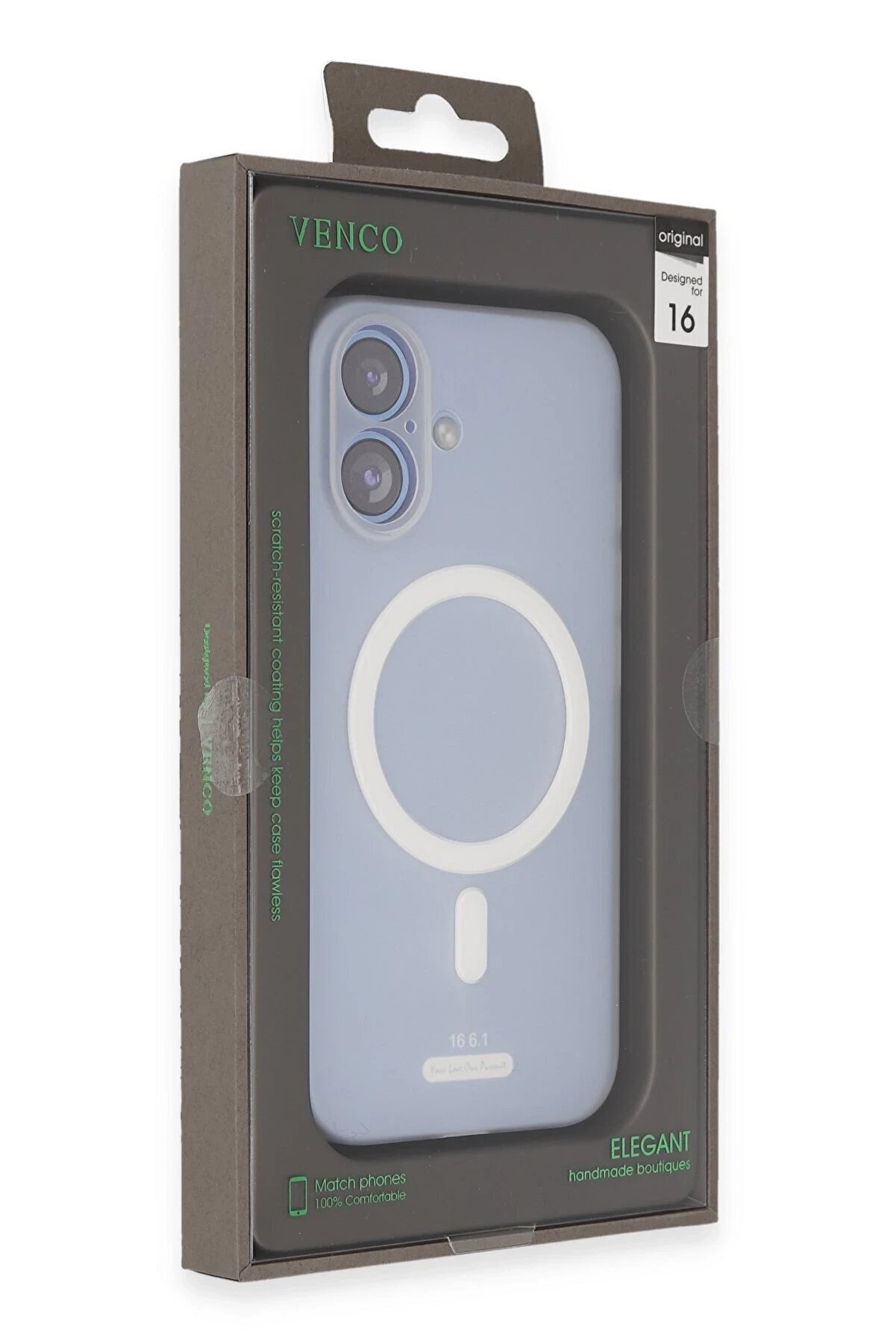 İphone 16 Sense Magsafe Kapak - Şeffaf - Dropx2515-1588