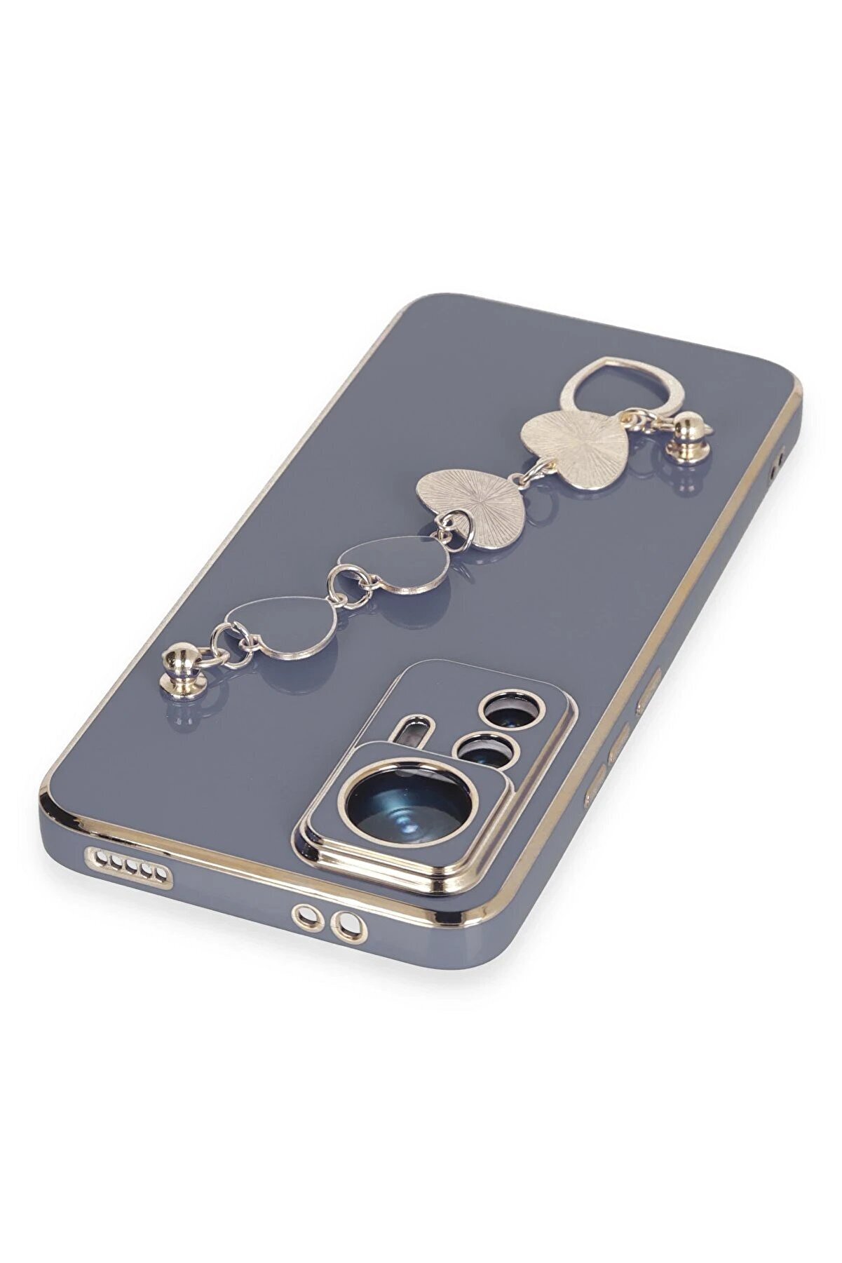 Xi̇aomi̇ Mi̇ 12T Pro Kılıf Esi̇la Si̇li̇kon - Gri̇ - Dropx2313-6767