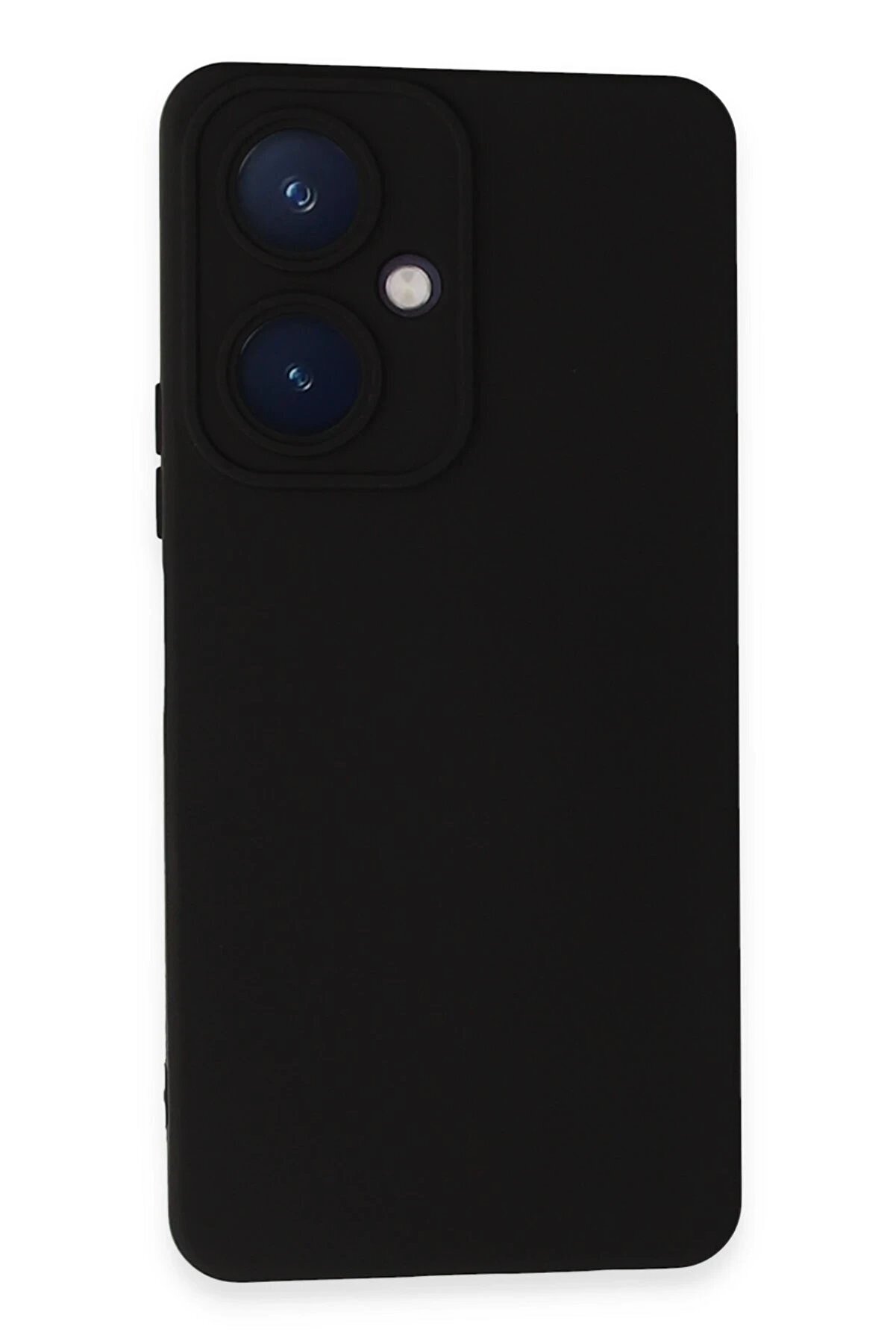 CepteToptan Vivo Y27 Kılıf Nano içi Kadife Silikon - Siyah - DROPX5656-8999