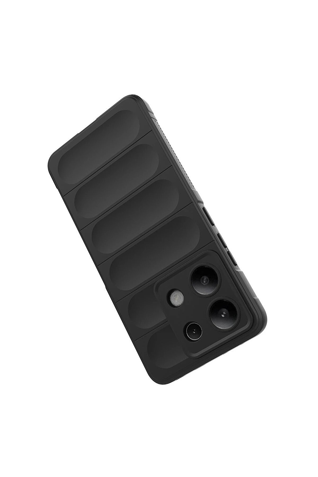 Xi̇aomi̇ Redmi̇ Note 13 Pro 4G Kılıf Opti̇mum Si̇li̇kon - Si̇yah - Dropx3125-1952