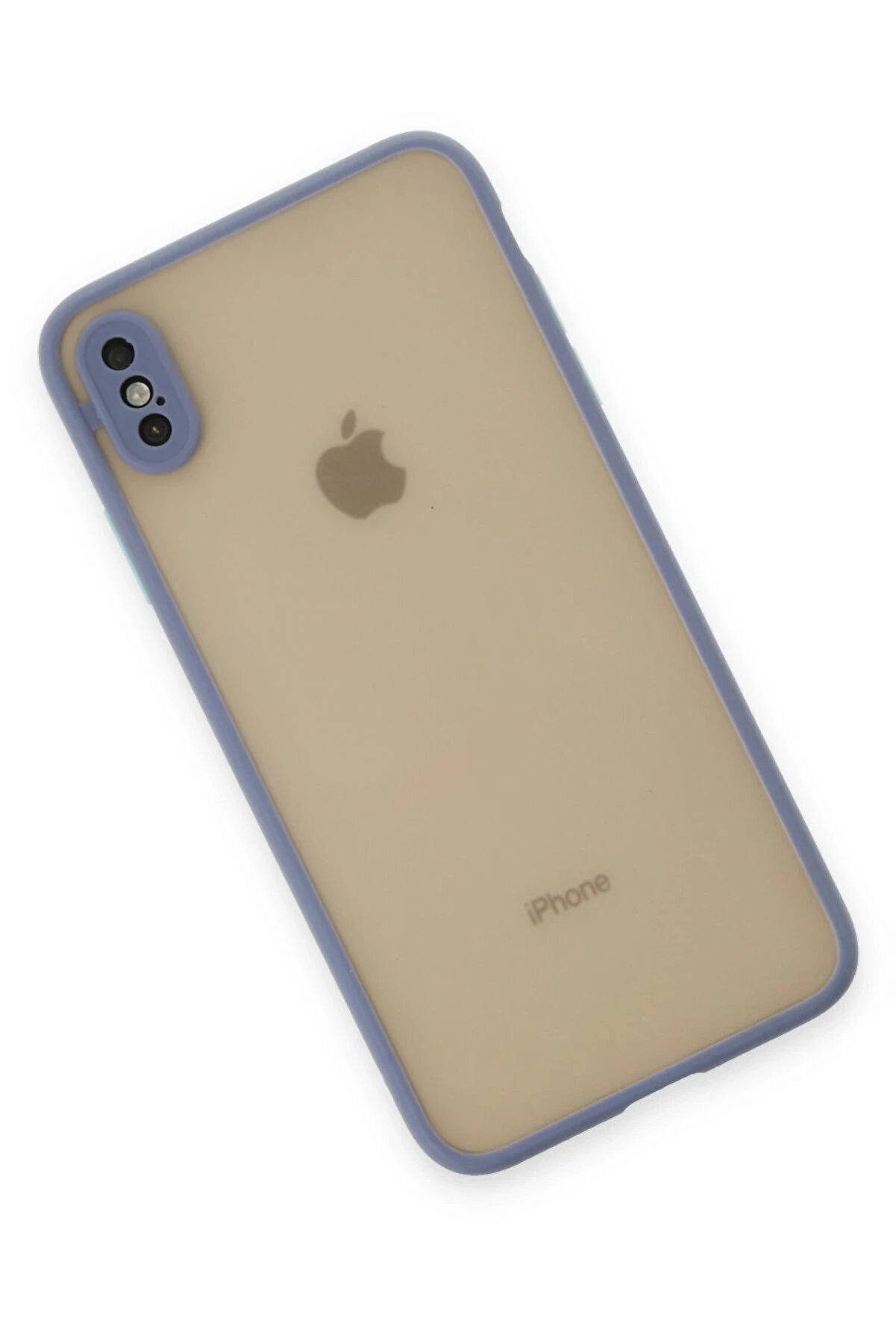İphone X Kılıf Montreal Si̇li̇kon Kapak - Gri̇ - Dropx1198-1337