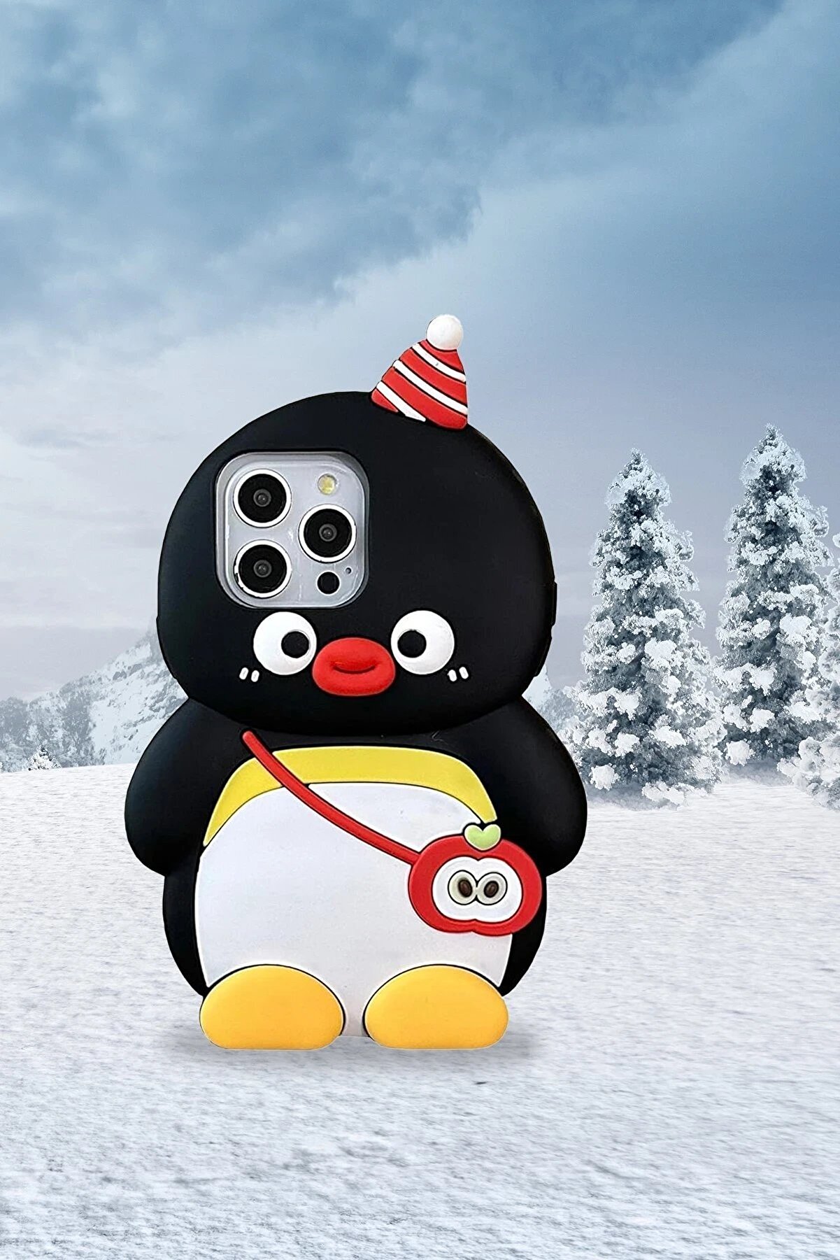 İphone 15 Pro Kılıf Poky Karakter Si̇li̇kon Kapak - Desen 12 - Dropx4053-5833