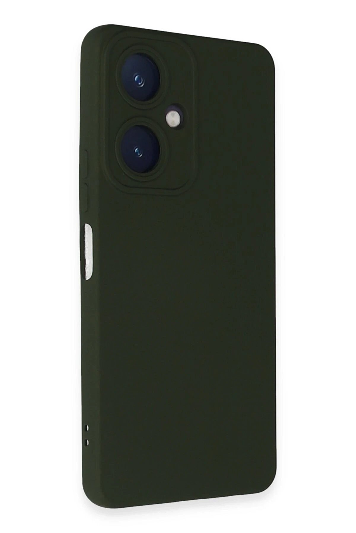 Vi̇vo Y27 Kılıf Nano İ&ccedil;i̇ Kadi̇fe Si̇li̇kon - Koyu Yeşi̇l - Dropx4217-7316