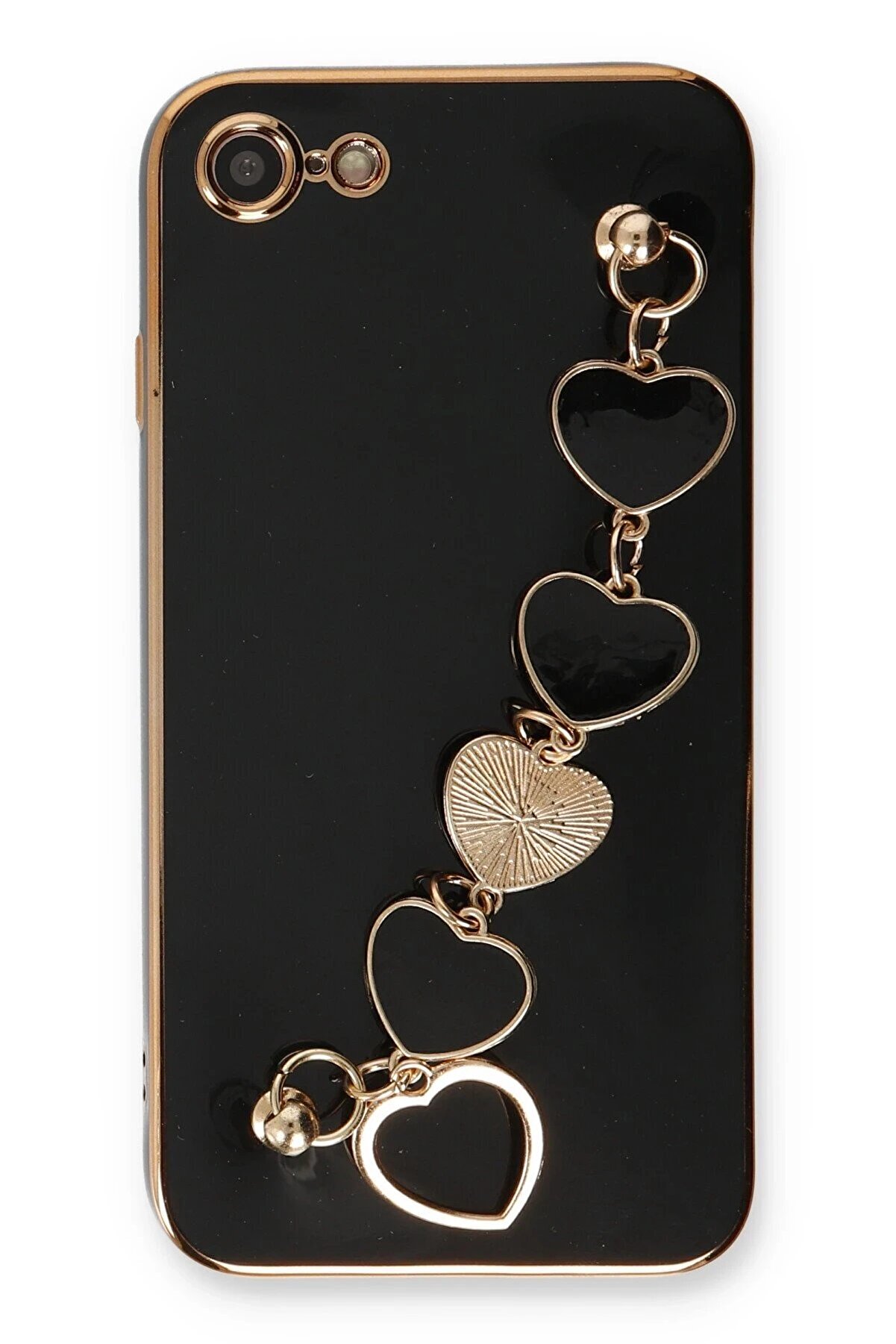 İphone 7 Kılıf Esi̇la Si̇li̇kon - Si̇yah - Dropx9848-1852