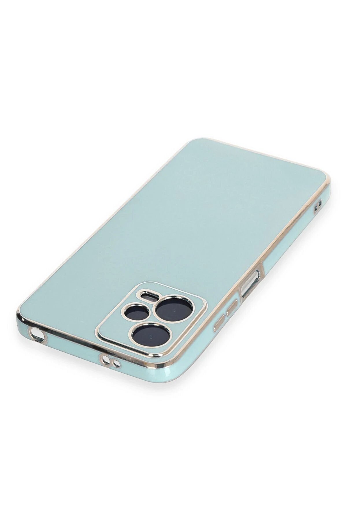 Xi̇aomi̇ Poco X5 5G Kılıf Volet Si̇li̇kon - Açık Yeşi̇l - Dropx8005-3451