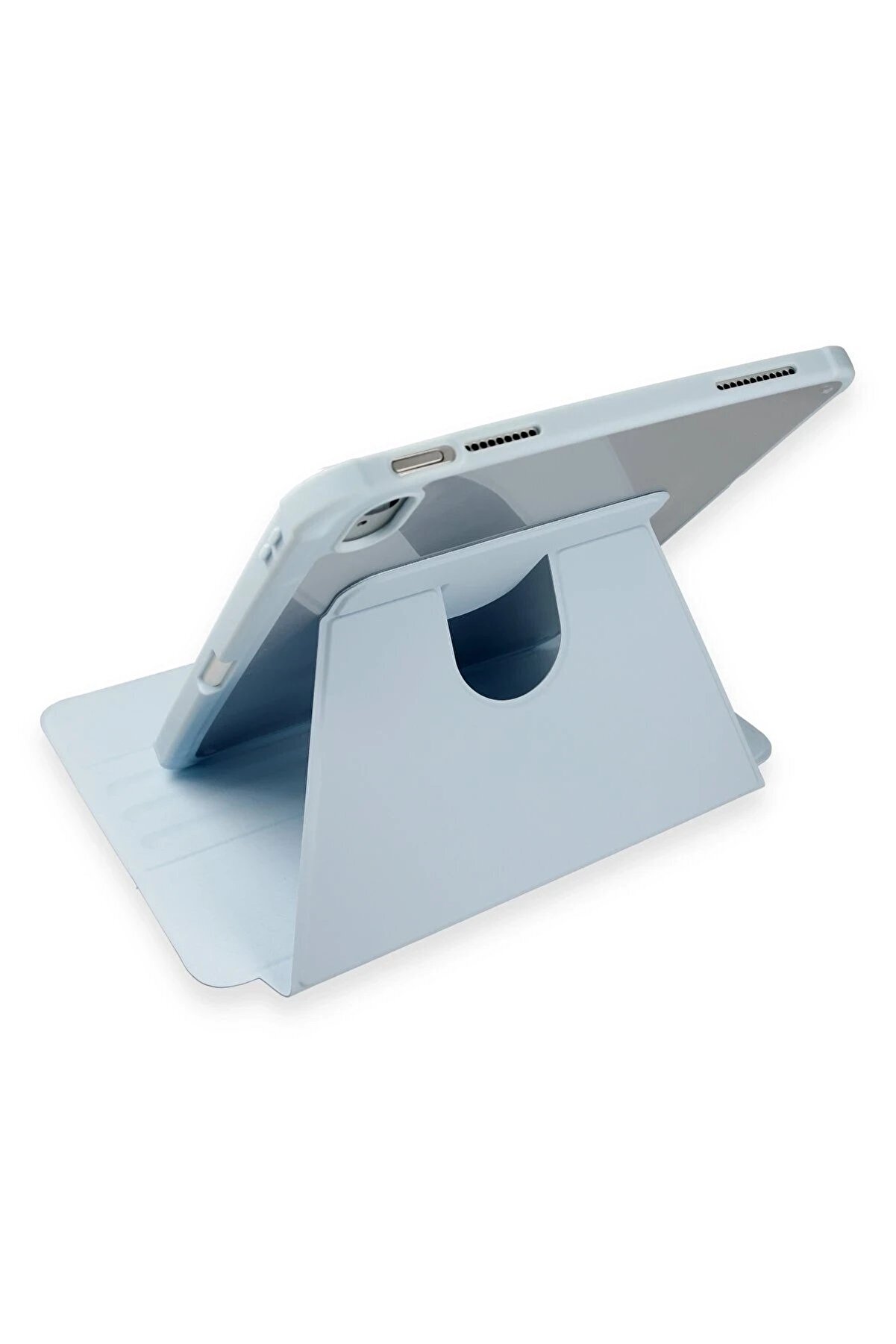 CepteToptan iPad 10.2 (7.nesil) Kılıf Starling 360 Kalemlikli Tablet Kılıf - Mavi - DROPX3669-7771