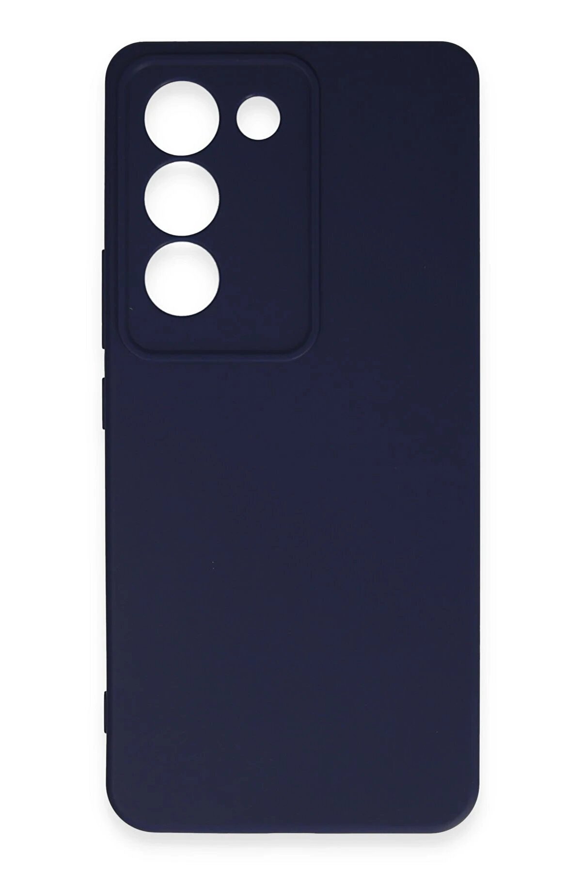 Vi̇vo V30 Li̇te 4G Kılıf Fi̇rst Si̇li̇kon - Laci̇vert - Dropx6939-3212