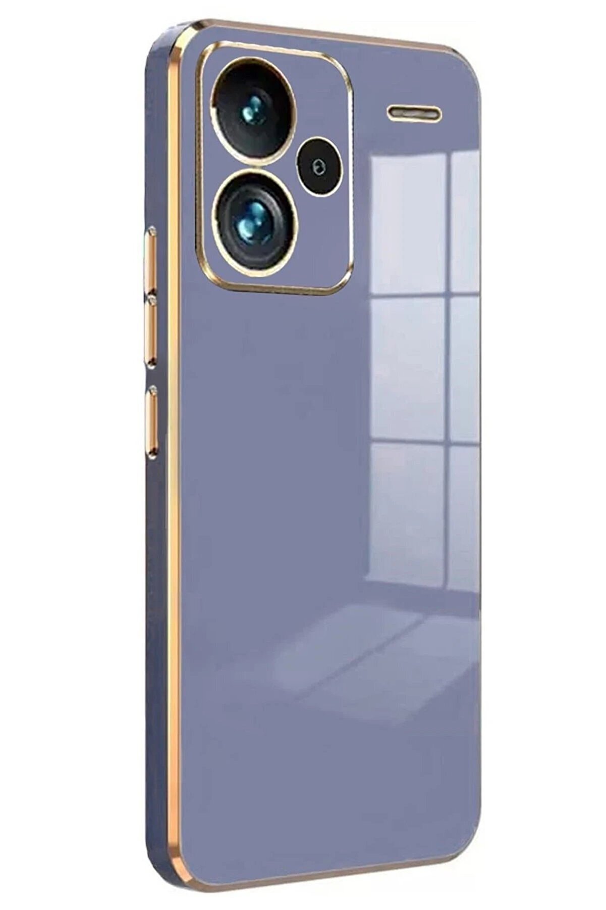 CepteToptan Xiaomi Redmi Note 13 Pro Plus Kılıf Volet Silikon - Mavi - DROPX8871-4132