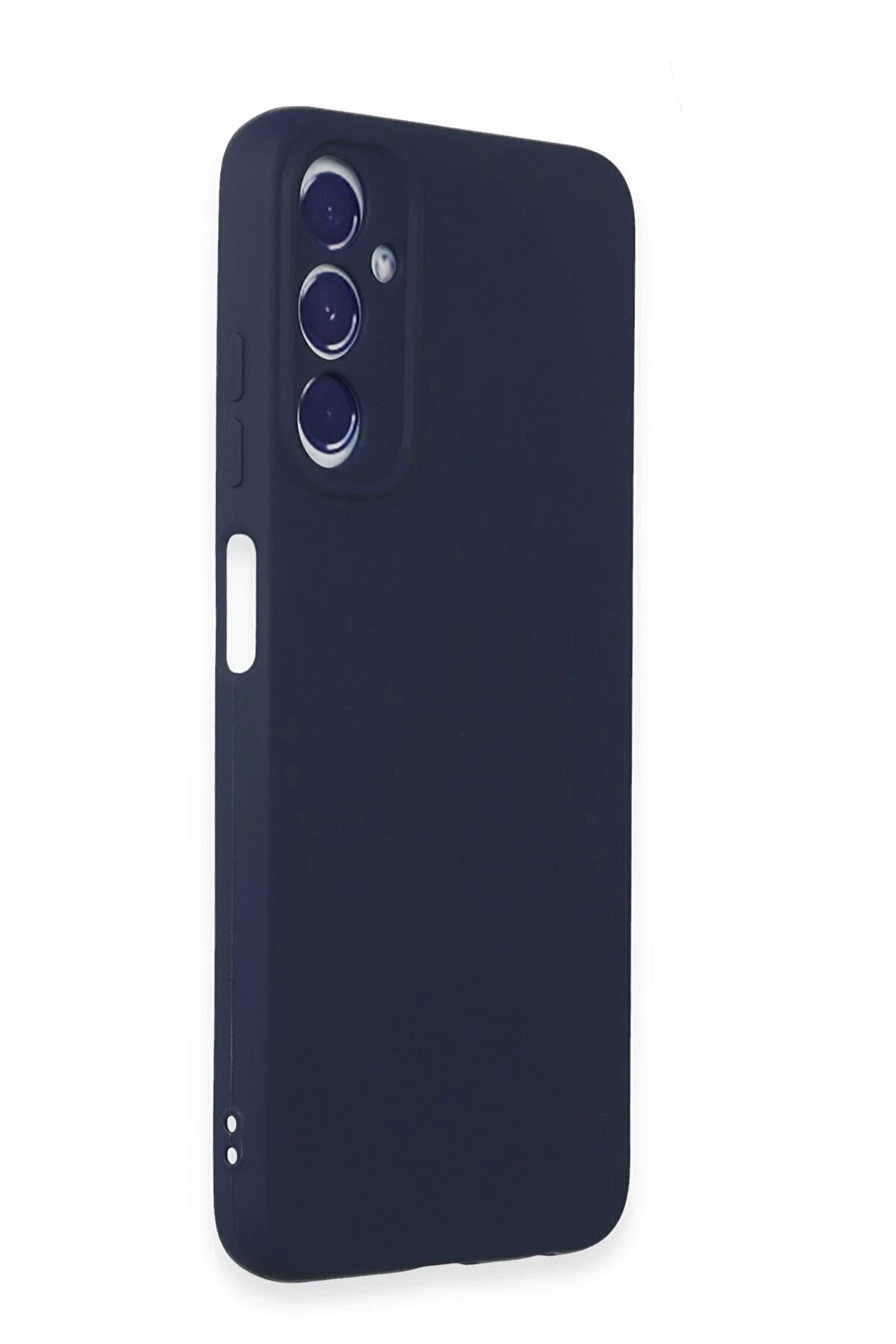 Samsung Galaxy A05S Kılıf Fi̇rst Si̇li̇kon - Laci̇vert - Dropx7369-5614