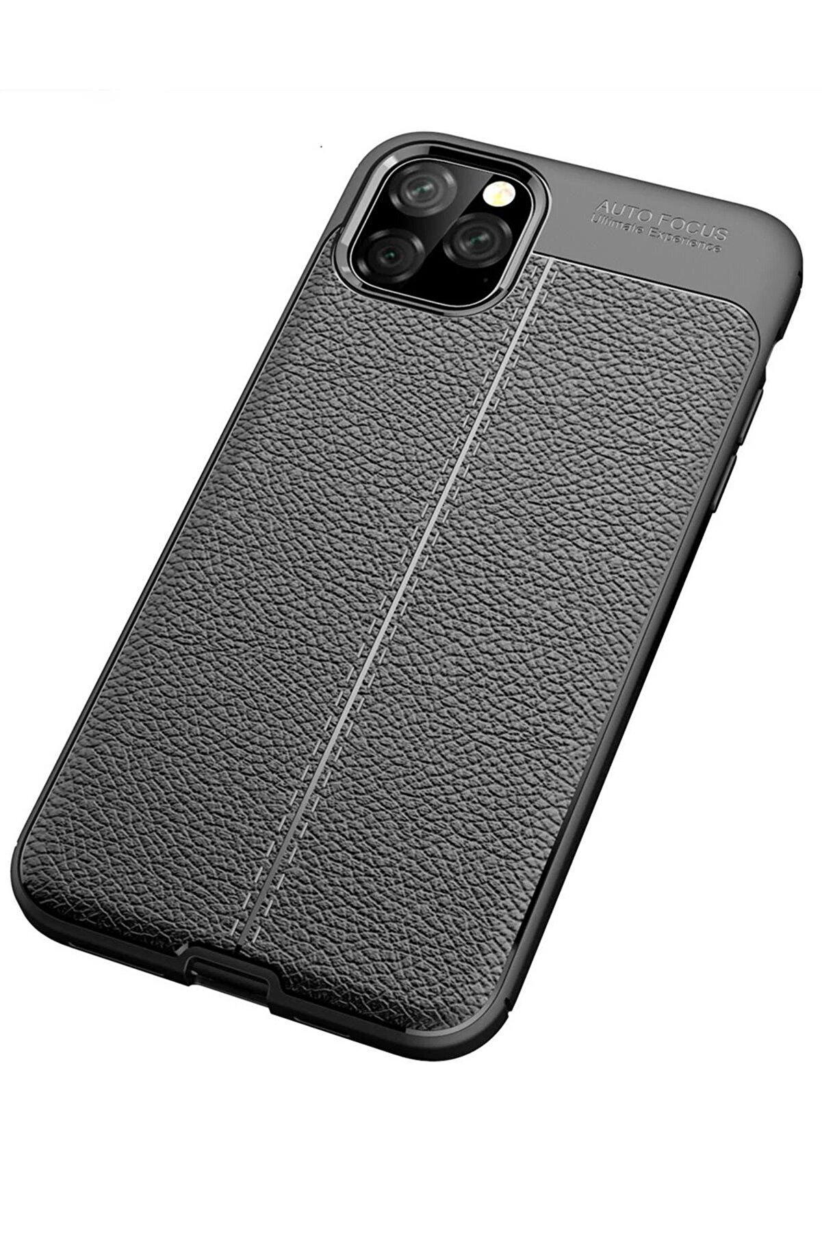 İphone 11 Pro Max Kılıf Auto Focus Kapak - Si̇yah - Dropx6456-6567